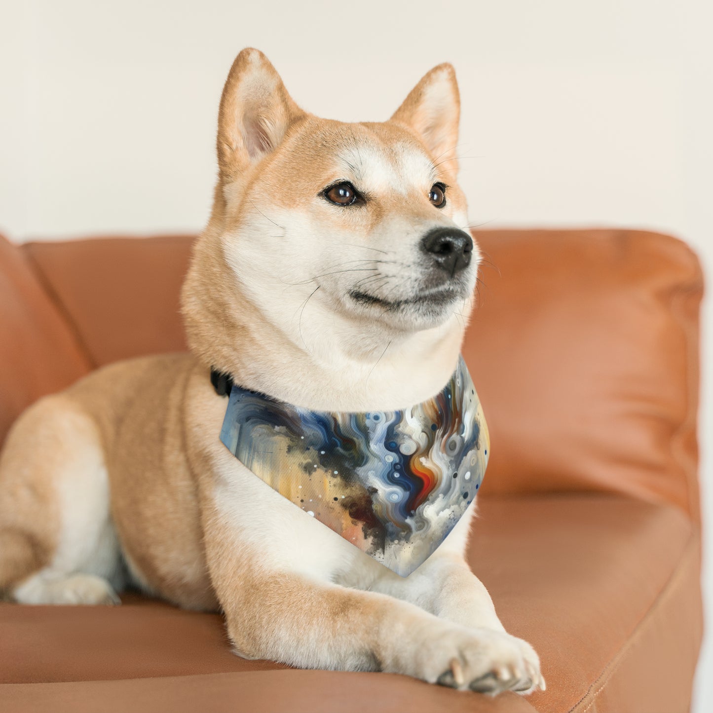Dynamic External Influence Pet Bandana Collar