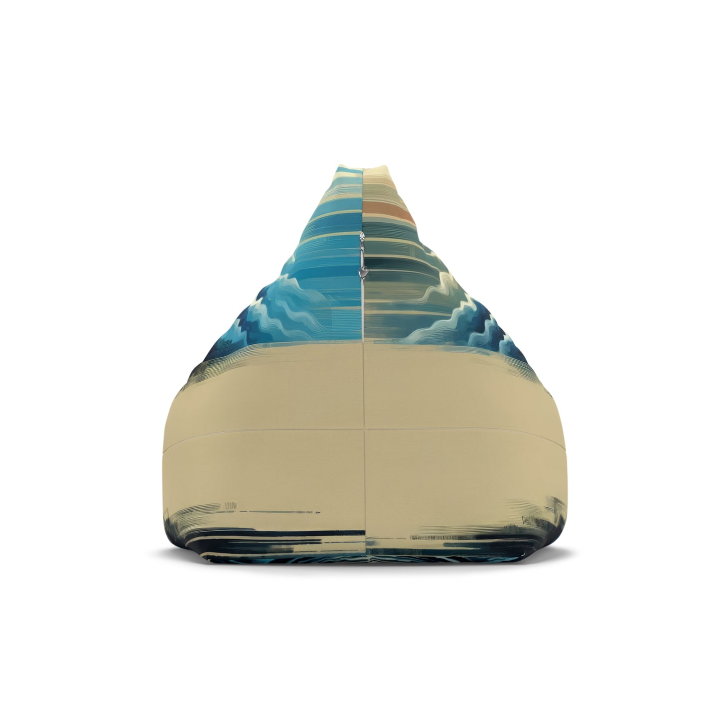 Ripple Effect Abstract Bean Bag Chair Cover