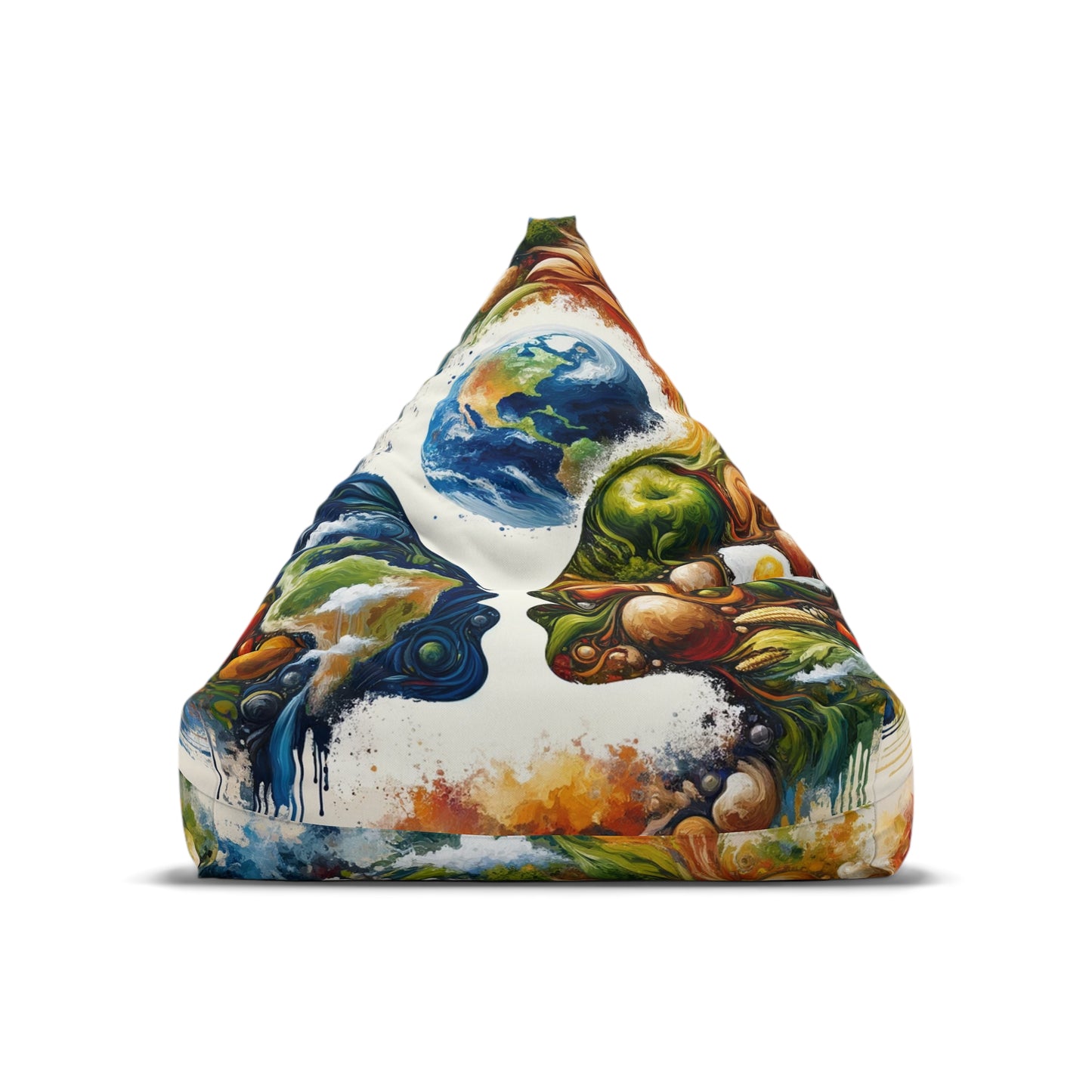 Earthly Dialogue Feast Bean Bag Chair Cover