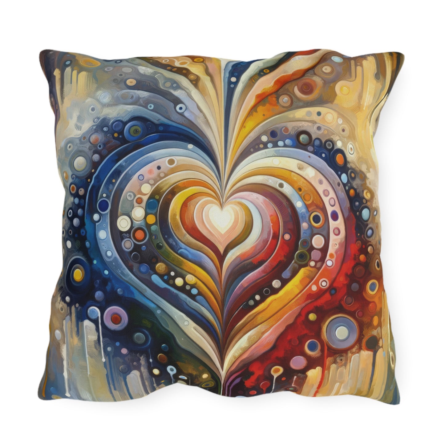 Harmonic Heart Essence Outdoor Pillows