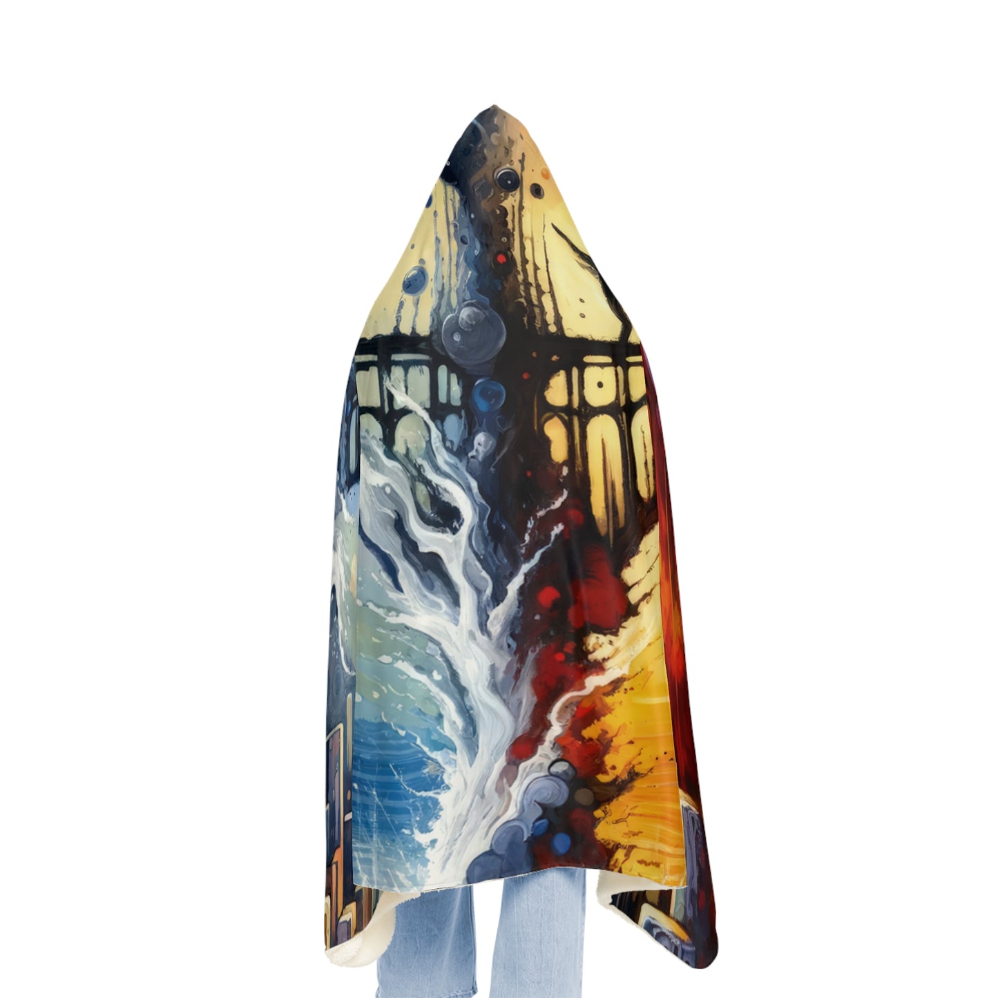 Faithful Diving Bridges Snuggle Blanket