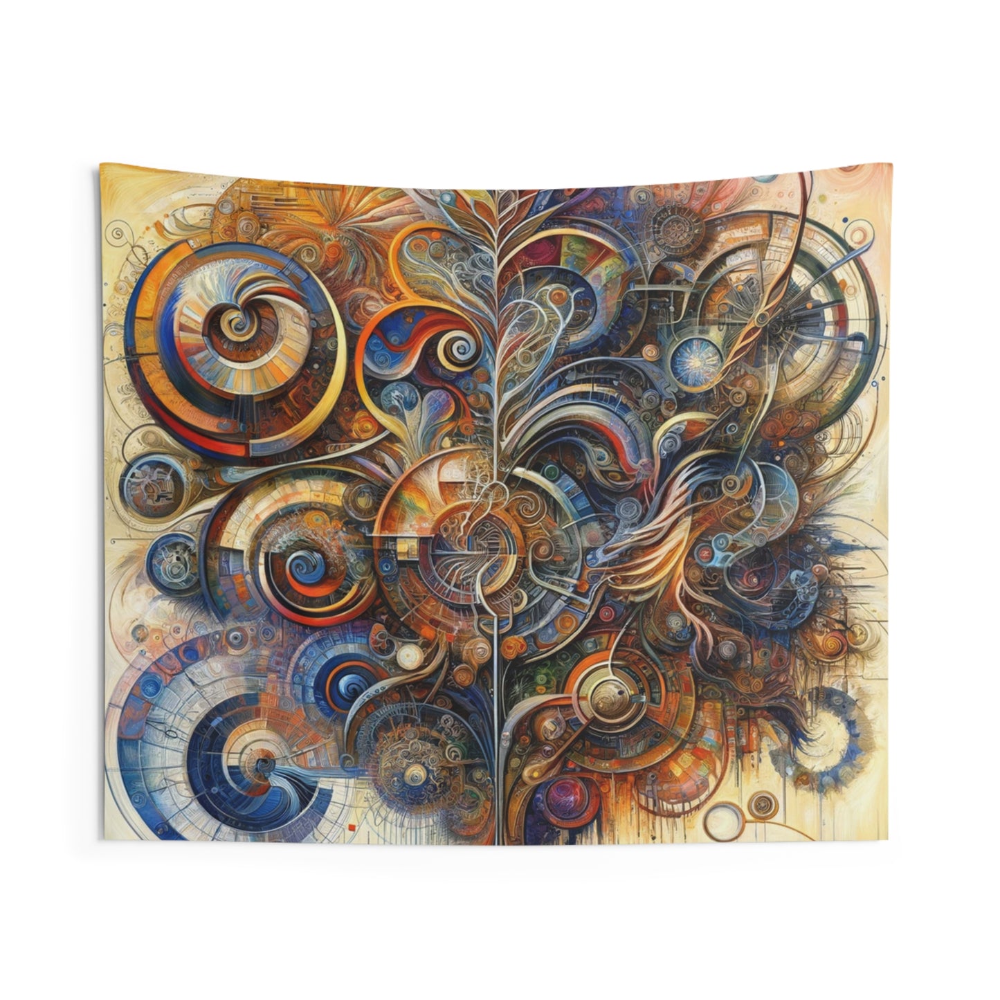 Ethos Web Abstract Indoor Wall Tapestries