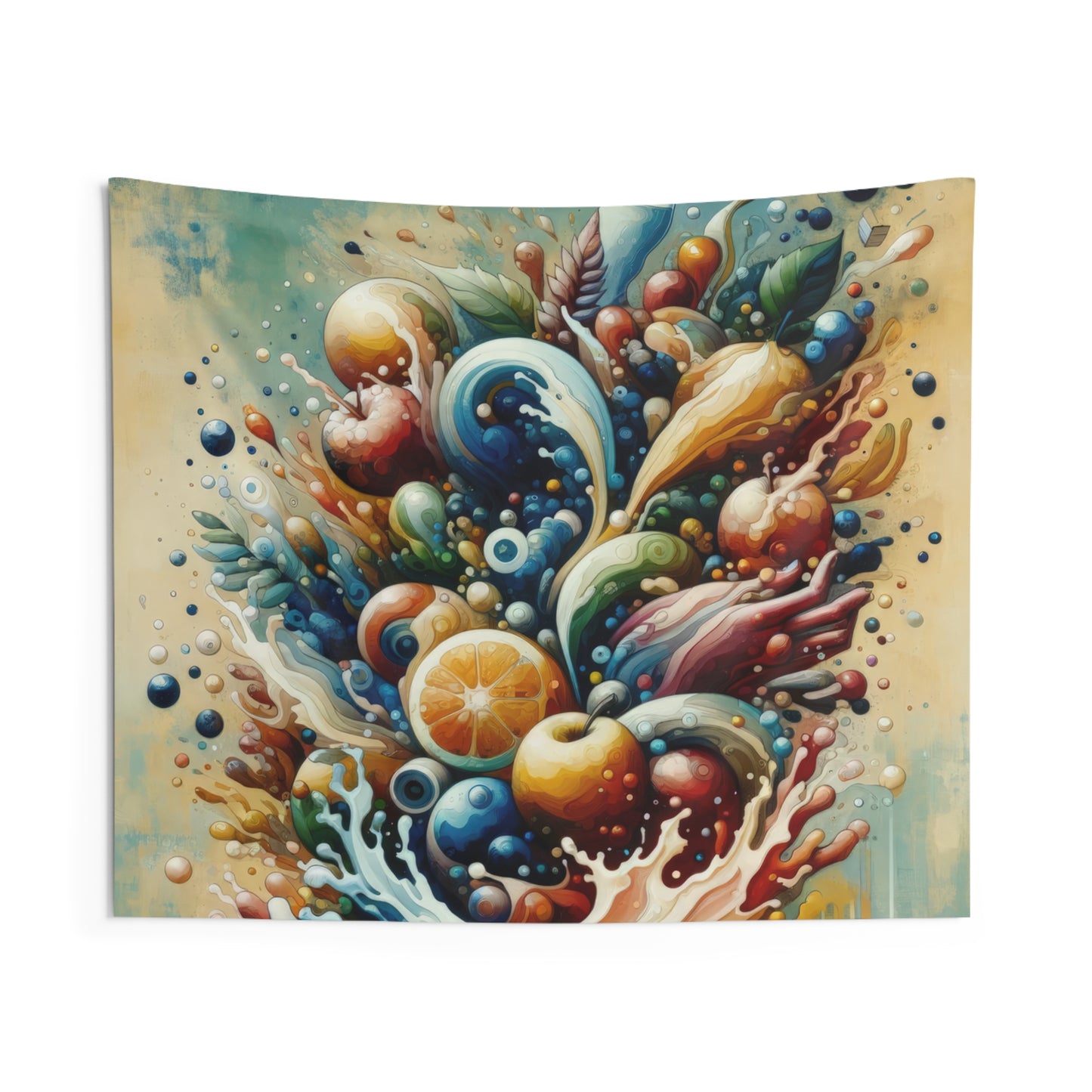 Nourishing Tachism Symphony Indoor Wall Tapestries