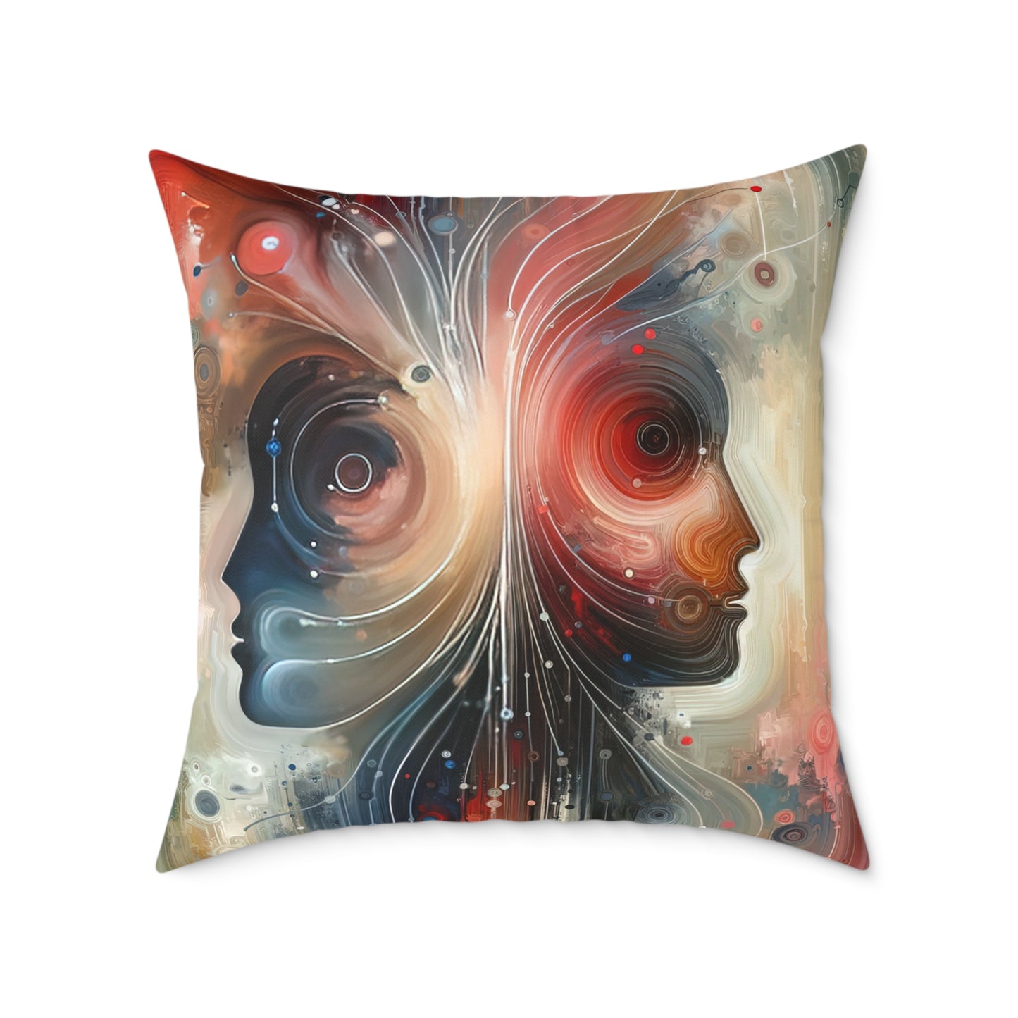 Empathetic Exchange Essence Spun Polyester Pillow