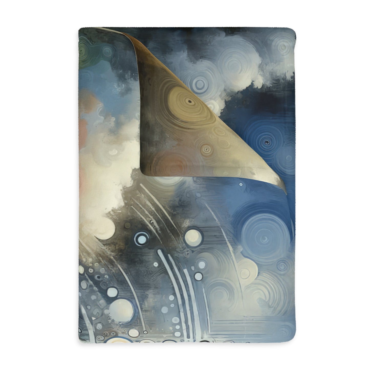 Mindful Transformation Profundity Velveteen Microfiber Blanket (Two-sided print)