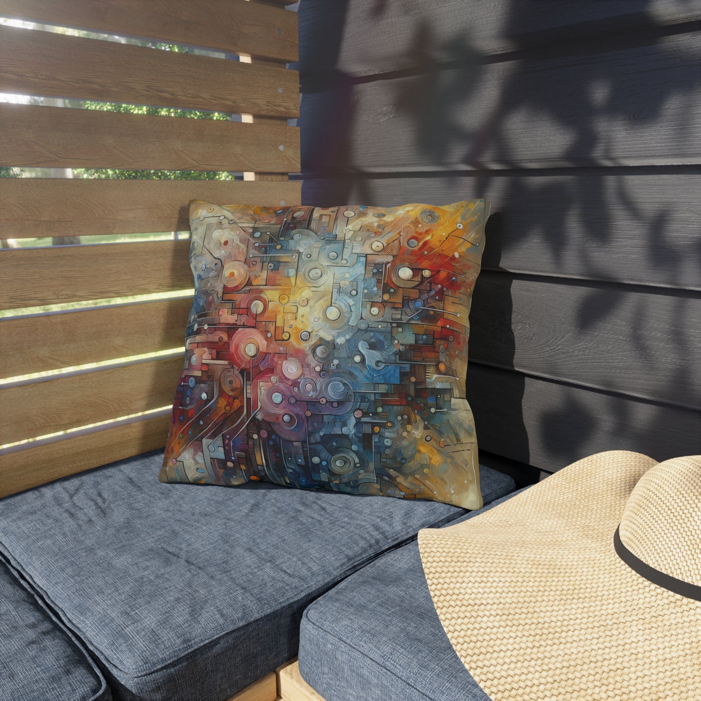 Empathy Scaffold Unity Outdoor Pillows