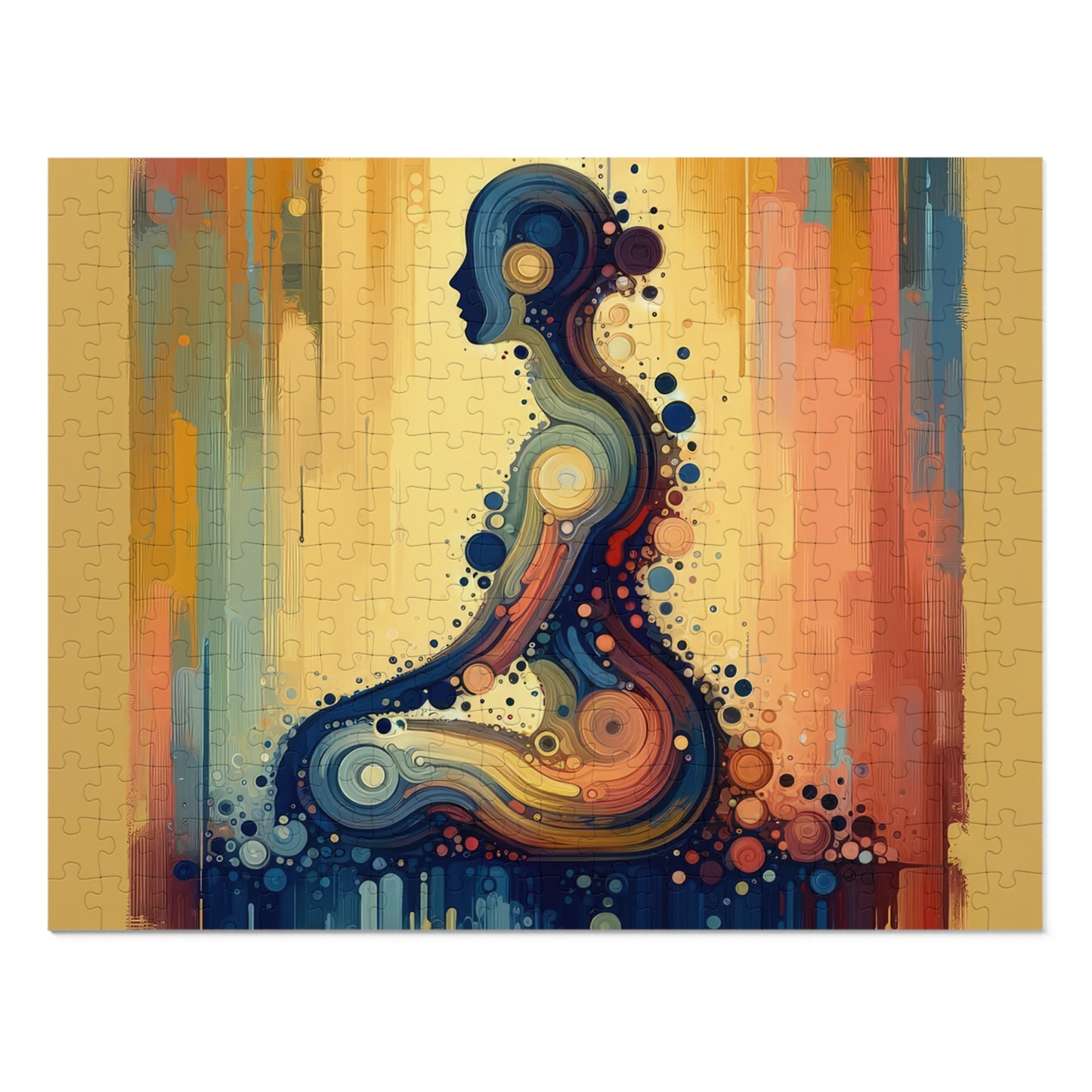 Patience Essence Tachism Jigsaw Puzzle (30, 110, 252, 500,1000-Piece)