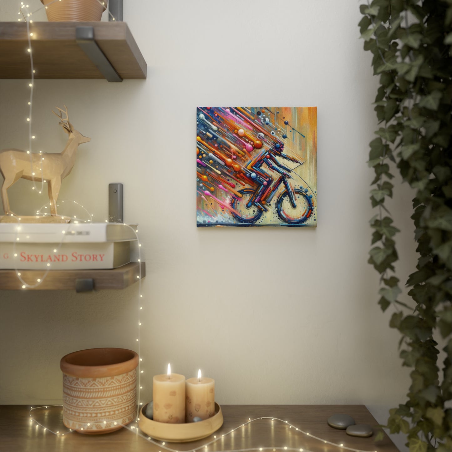 Vibrant Dynamic Sovereignty Canvas Photo Tile