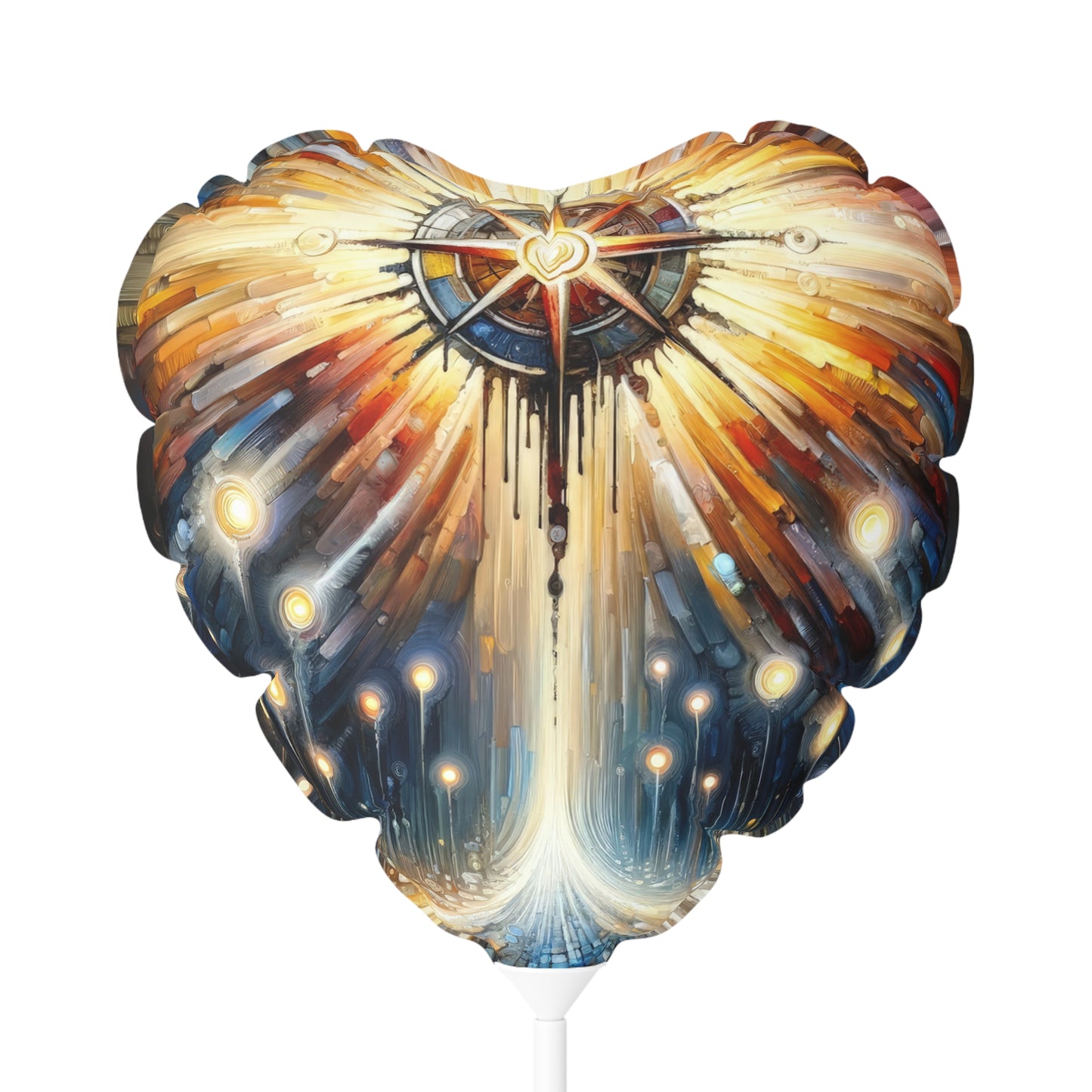 Wisdom Compass Journey Balloon (Round and Heart-shaped), 11"