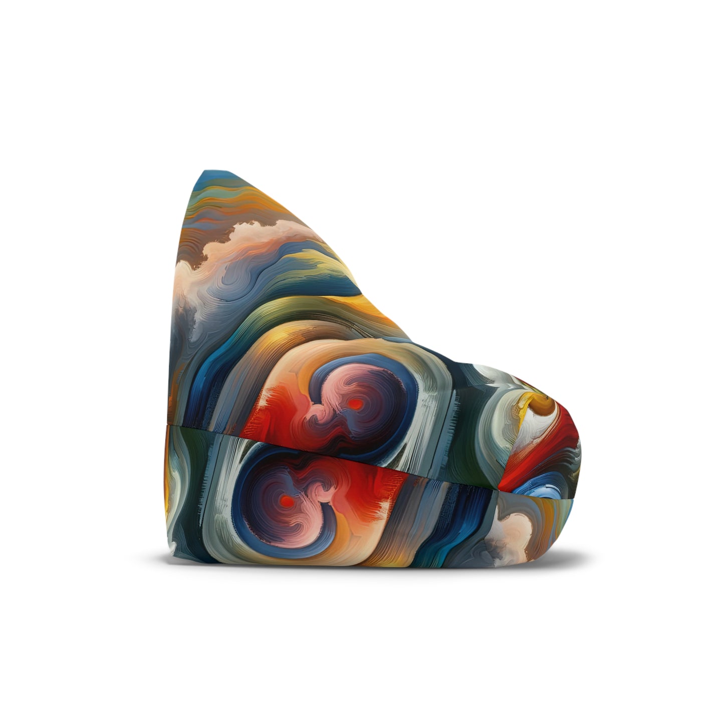 Empathetic Lifeline Abstract Bean Bag Chair Cover
