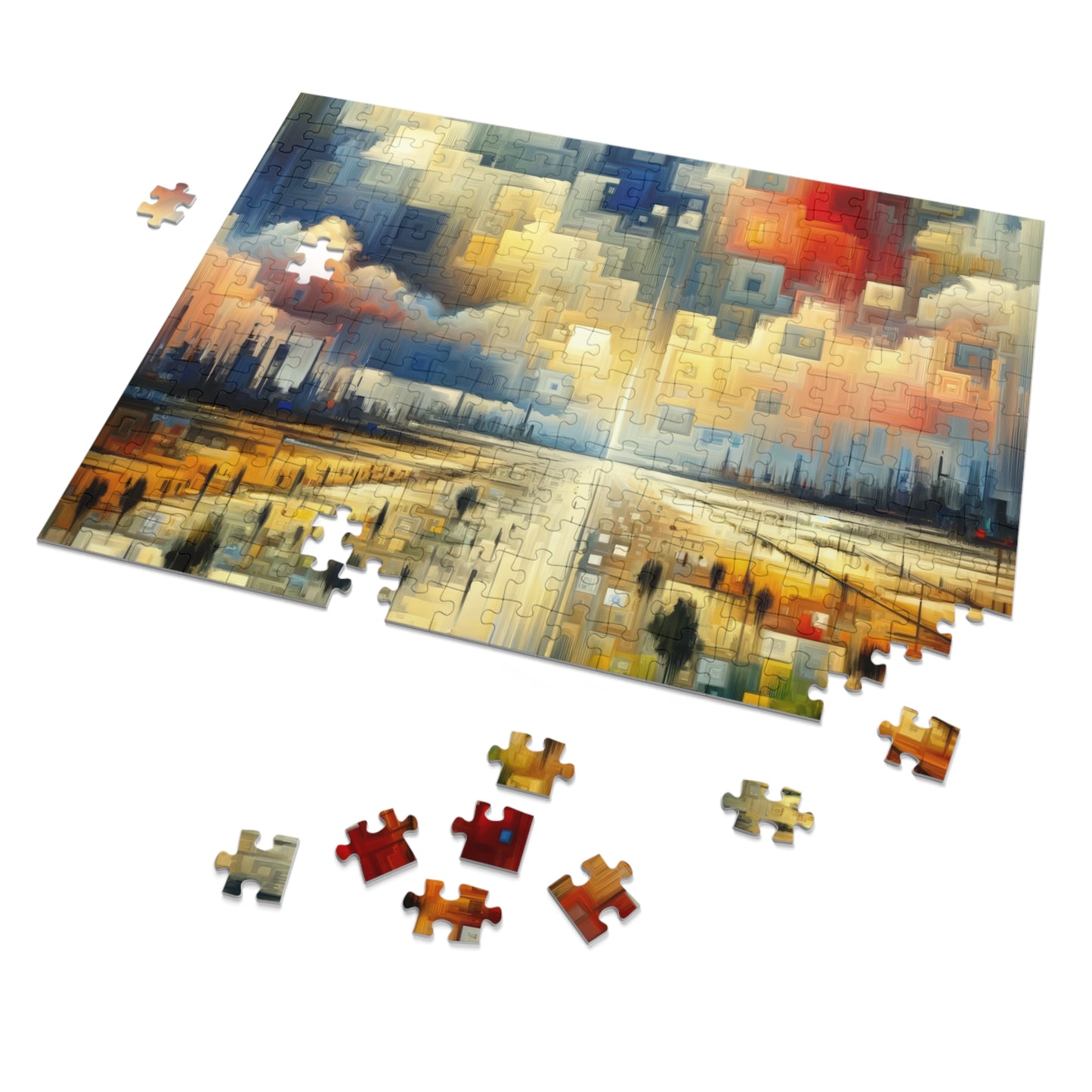 Earnest Gathering Rainwater Jigsaw Puzzle (30, 110, 252, 500,1000-Piece)