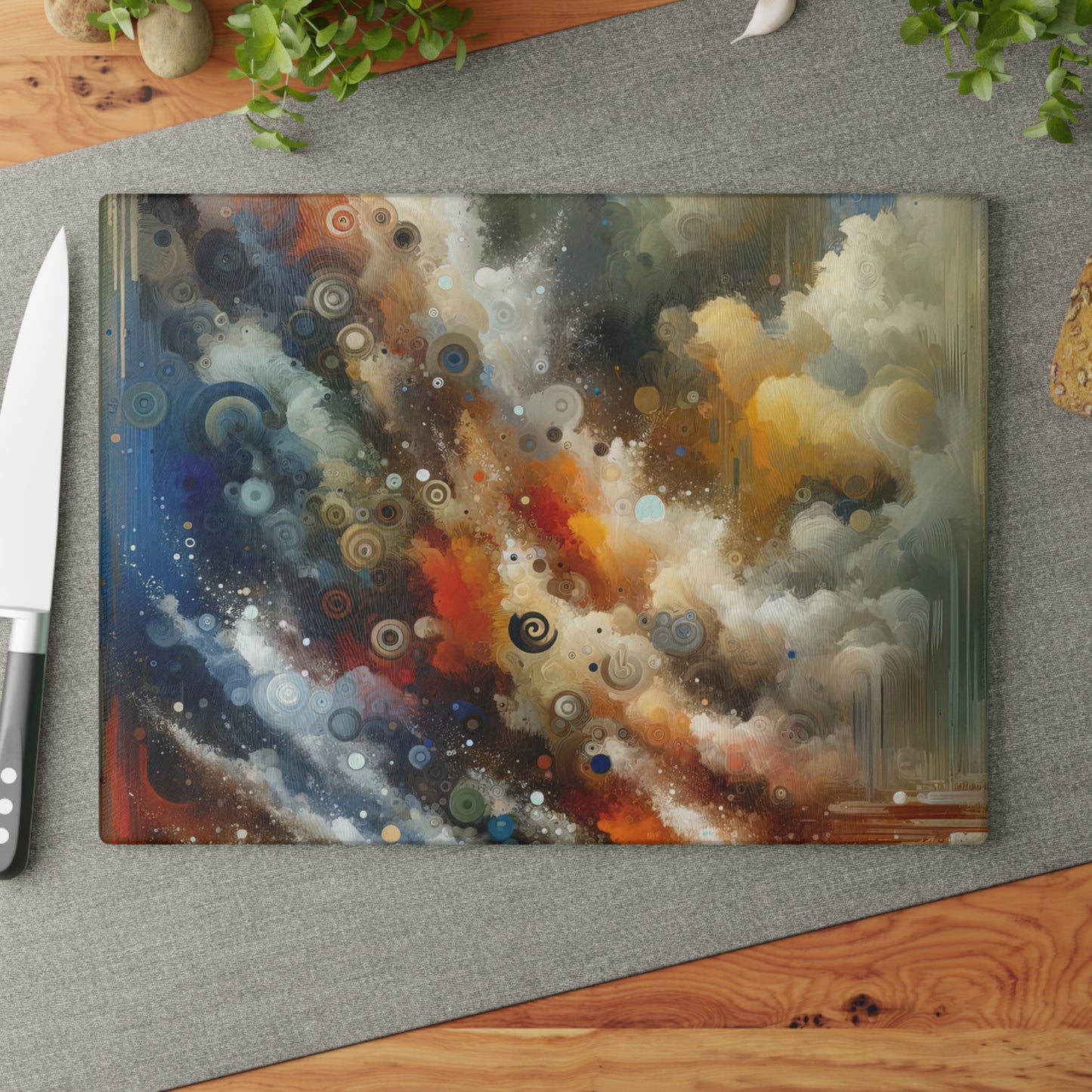 Crescendo Duration Symphony Glass Cutting Board