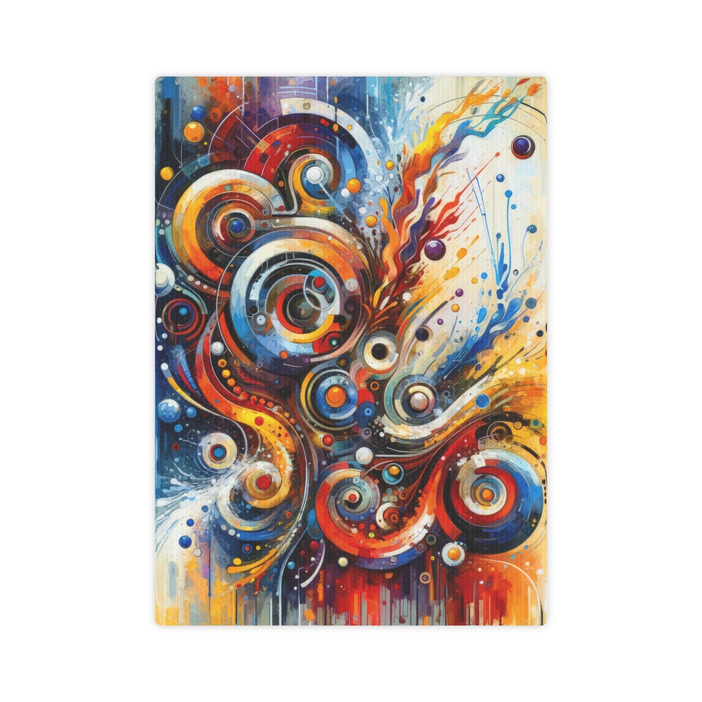 Harmonic Abstract Synergy Canvas Photo Tile