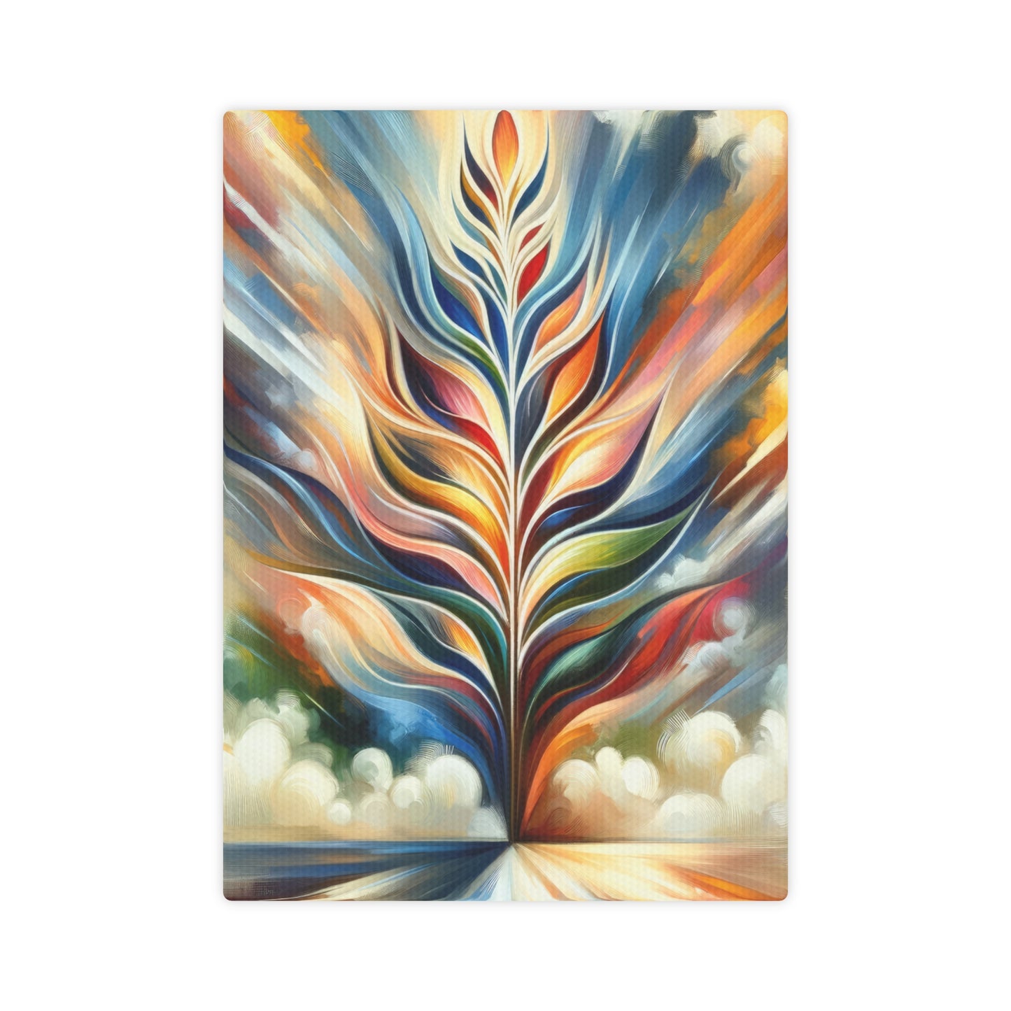 Sovereign Radiance Cultivation Canvas Photo Tile