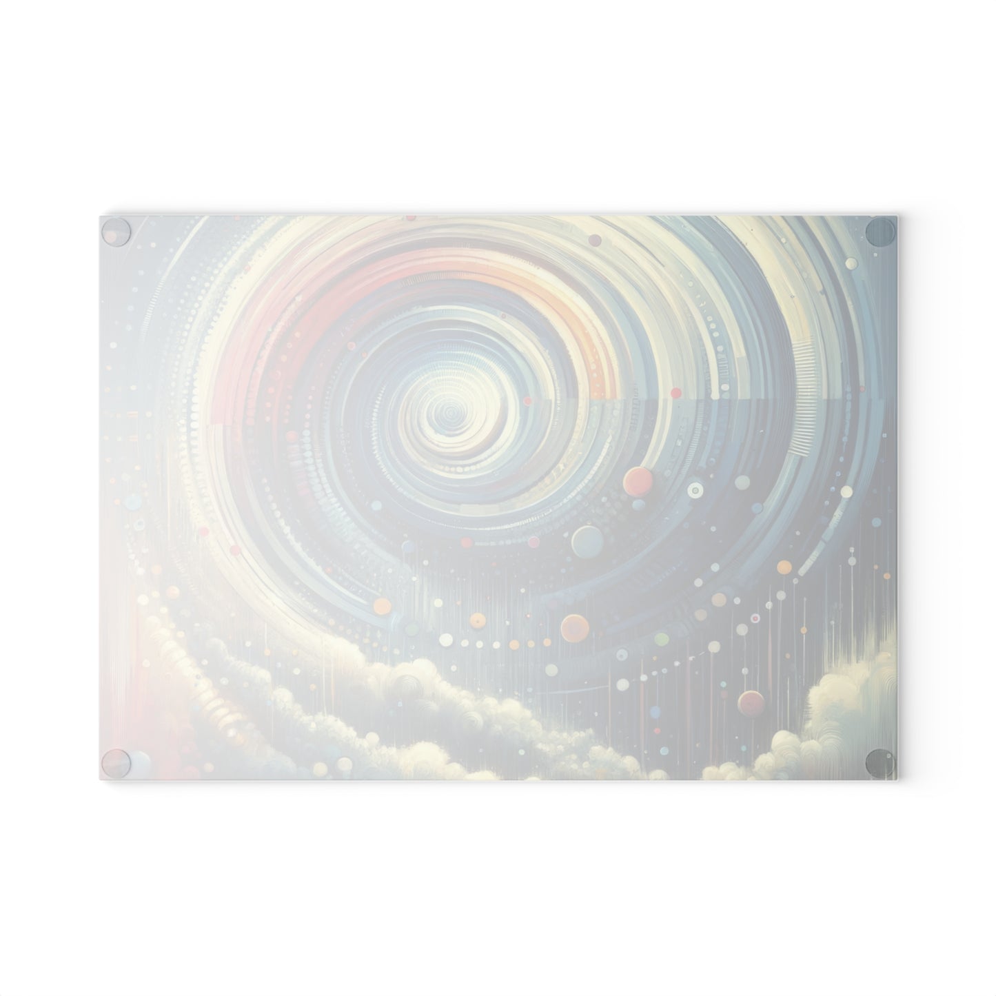 Considerate Echoes Resonate Glass Cutting Board