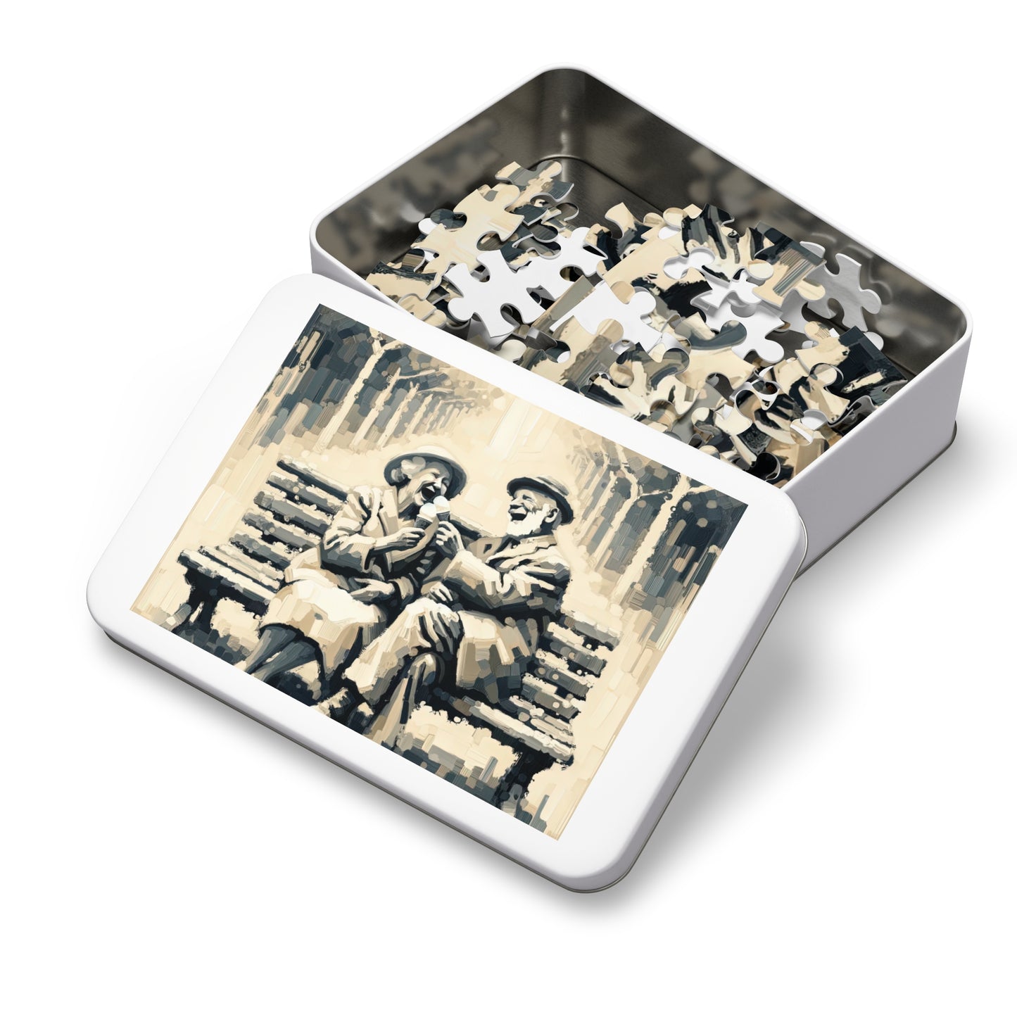 Joyful Companionship Serenity Jigsaw Puzzle (30, 110, 252, 500,1000-Piece)