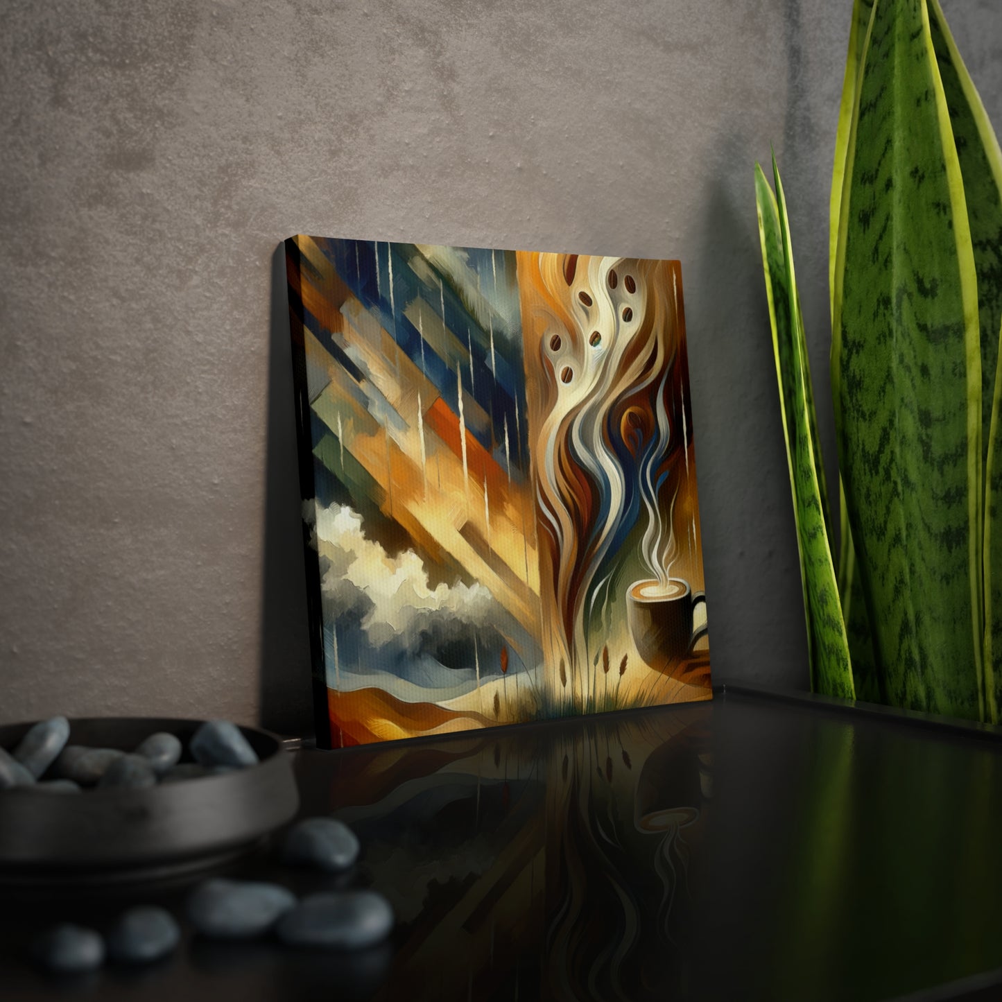 Aromatic Earth Encounter Canvas Photo Tile