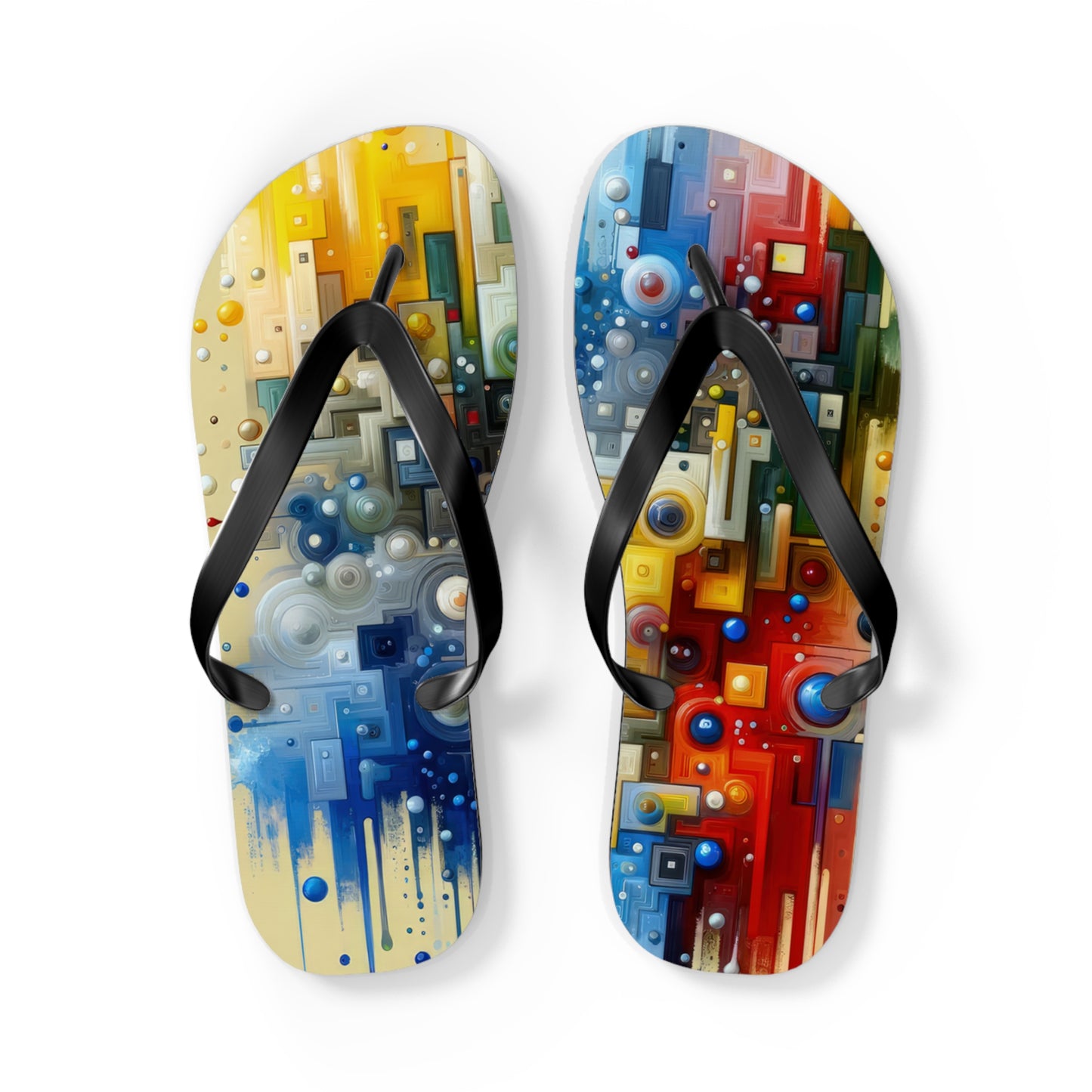 Connected Chromatic Tachism Flip Flops