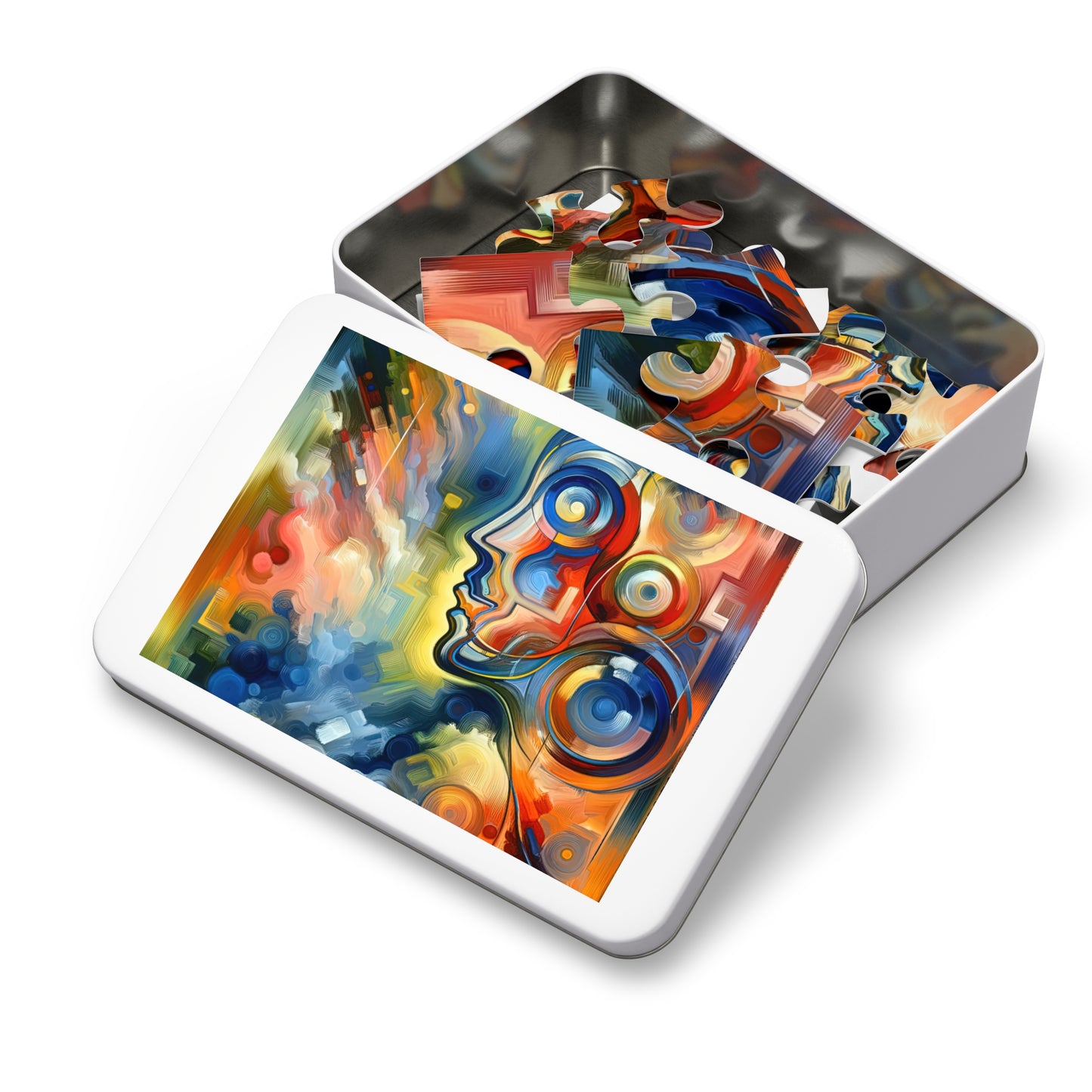 Emotional Perception Abstract Jigsaw Puzzle (30, 110, 252, 500,1000-Piece)