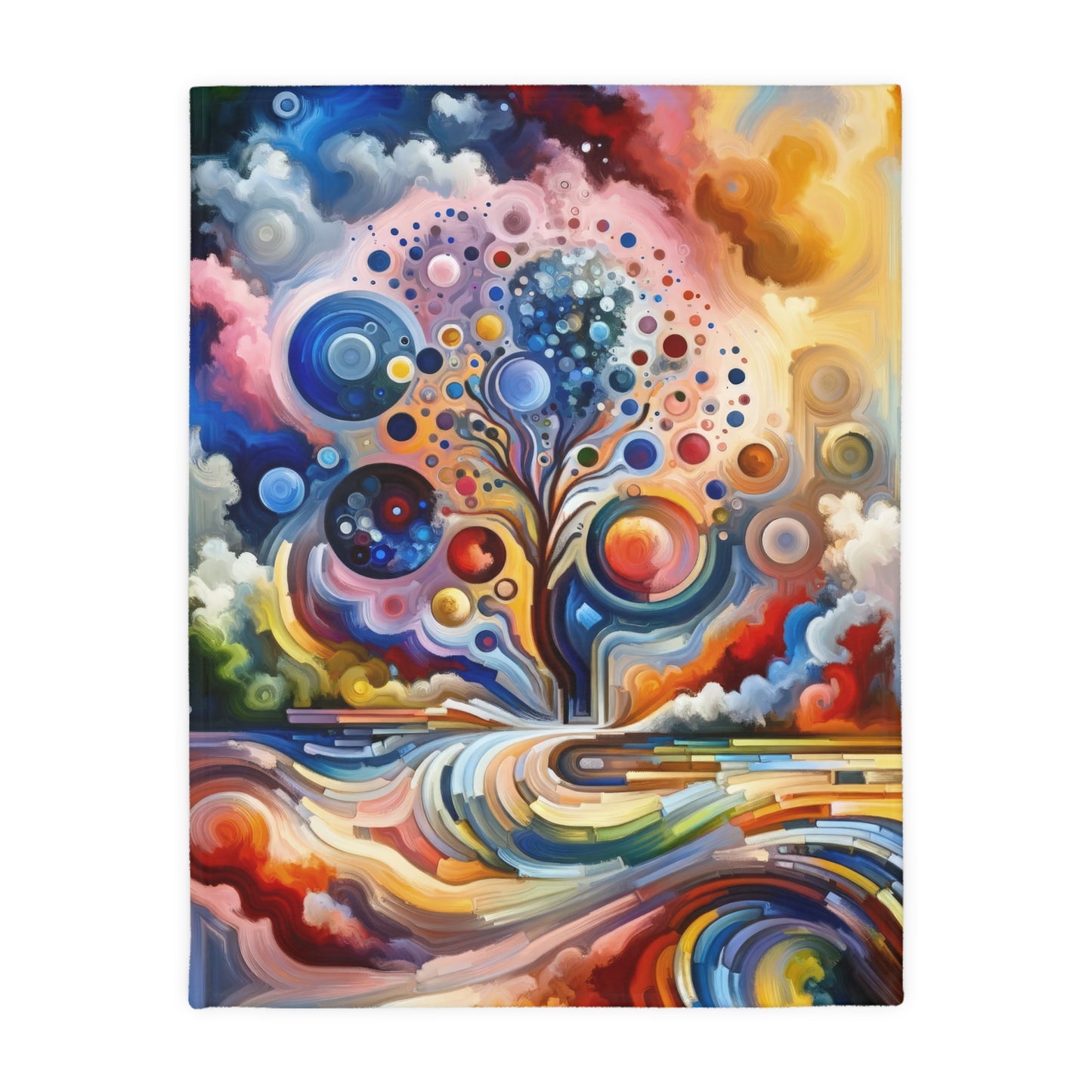 Inner Growth Essence Velveteen Microfiber Blanket (Two-sided print)