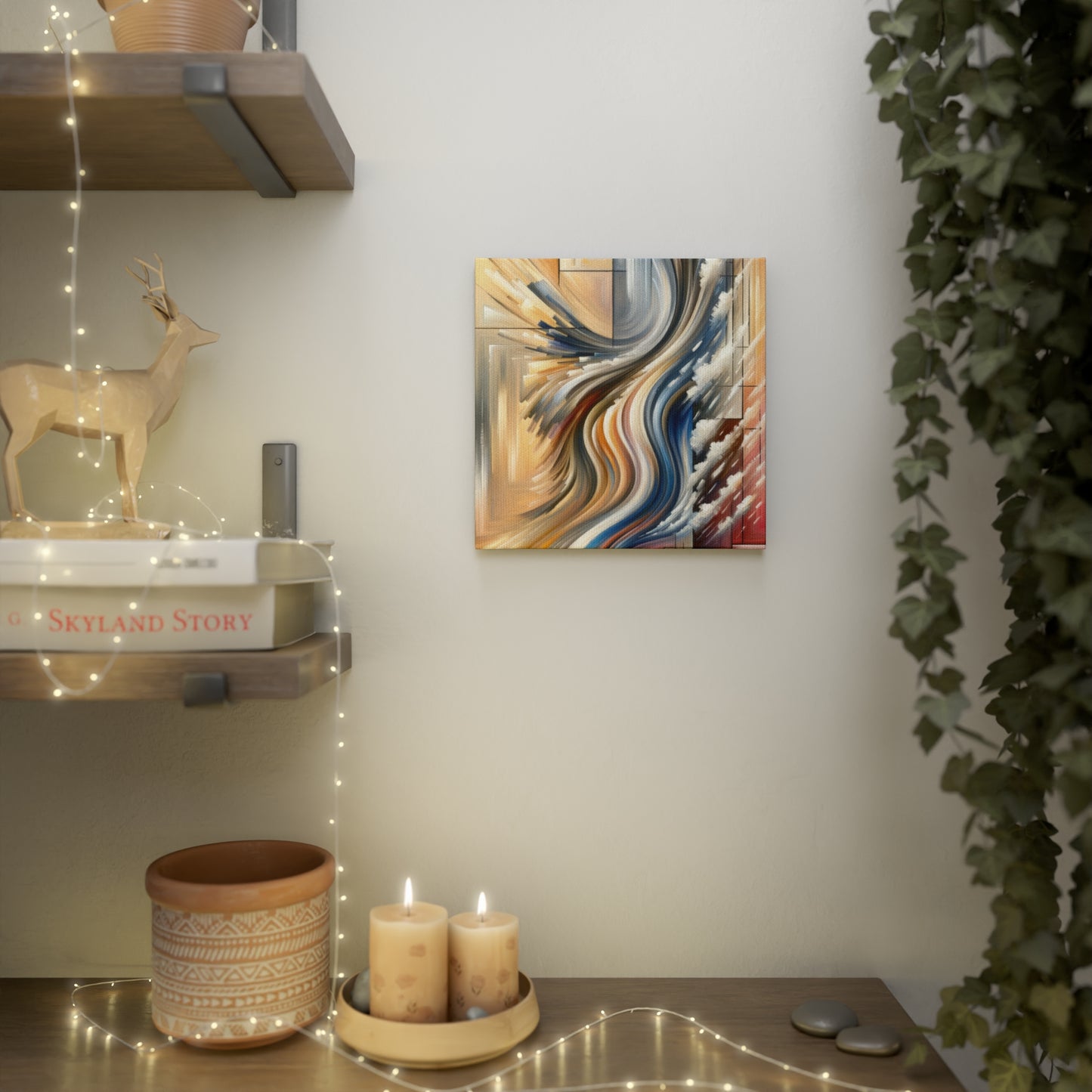 Model Dynamic Transition Canvas Photo Tile