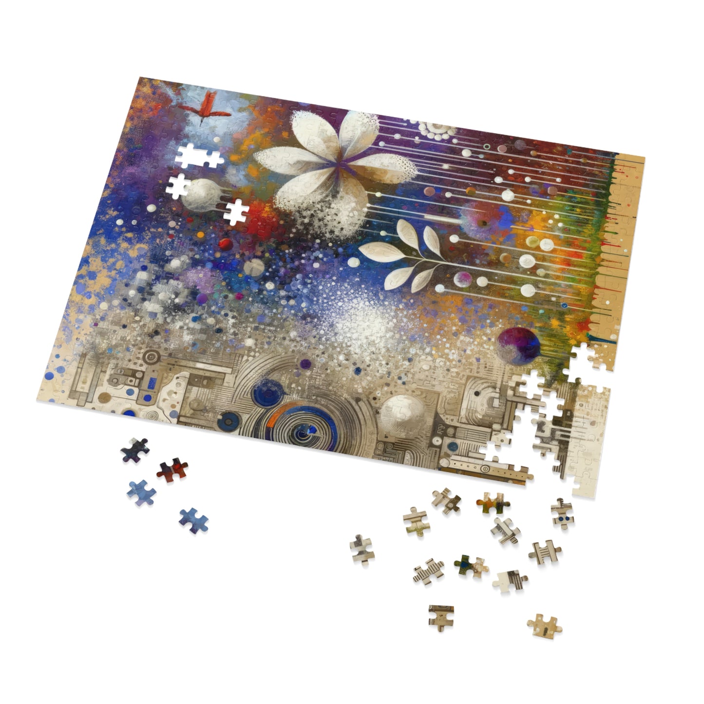Inner Algorithm Synthesis Jigsaw Puzzle (30, 110, 252, 500,1000-Piece)