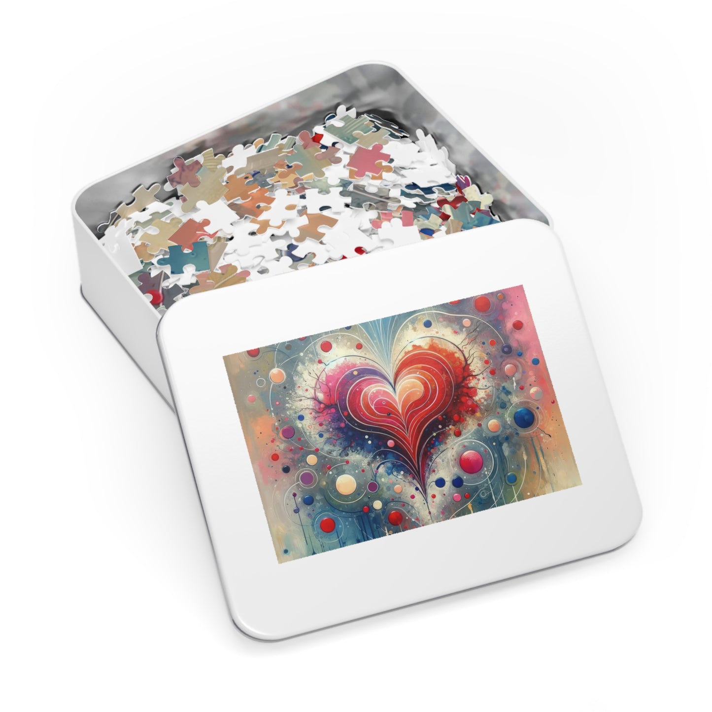 Emotional Physics Heart Jigsaw Puzzle (30, 110, 252, 500,1000-Piece)