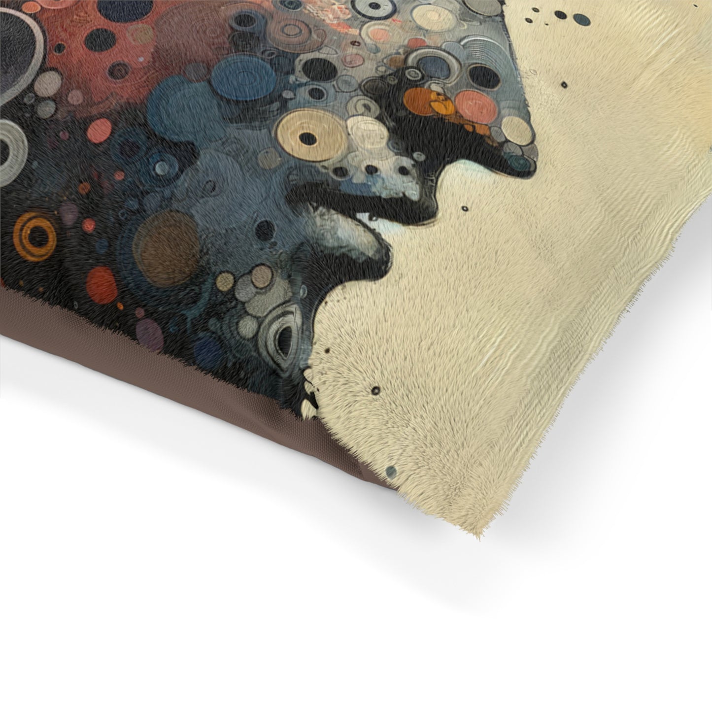 Reflective Tachism Contemplation Pet Bed