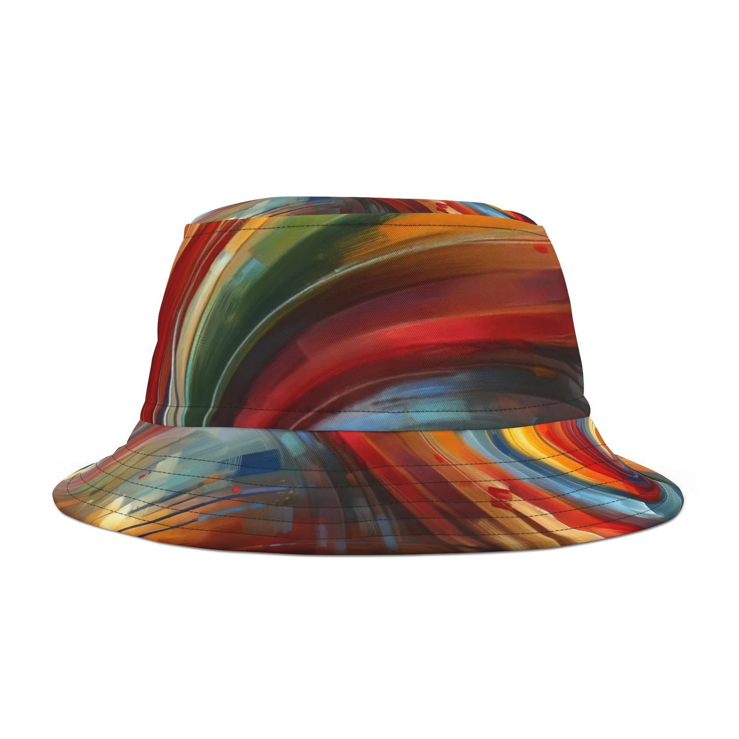 Empathetic Spiral Dialogue Bucket Hat (AOP)
