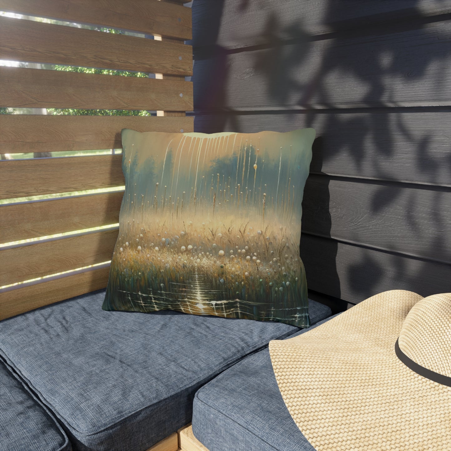 Observant Delicacy Heart Outdoor Pillows