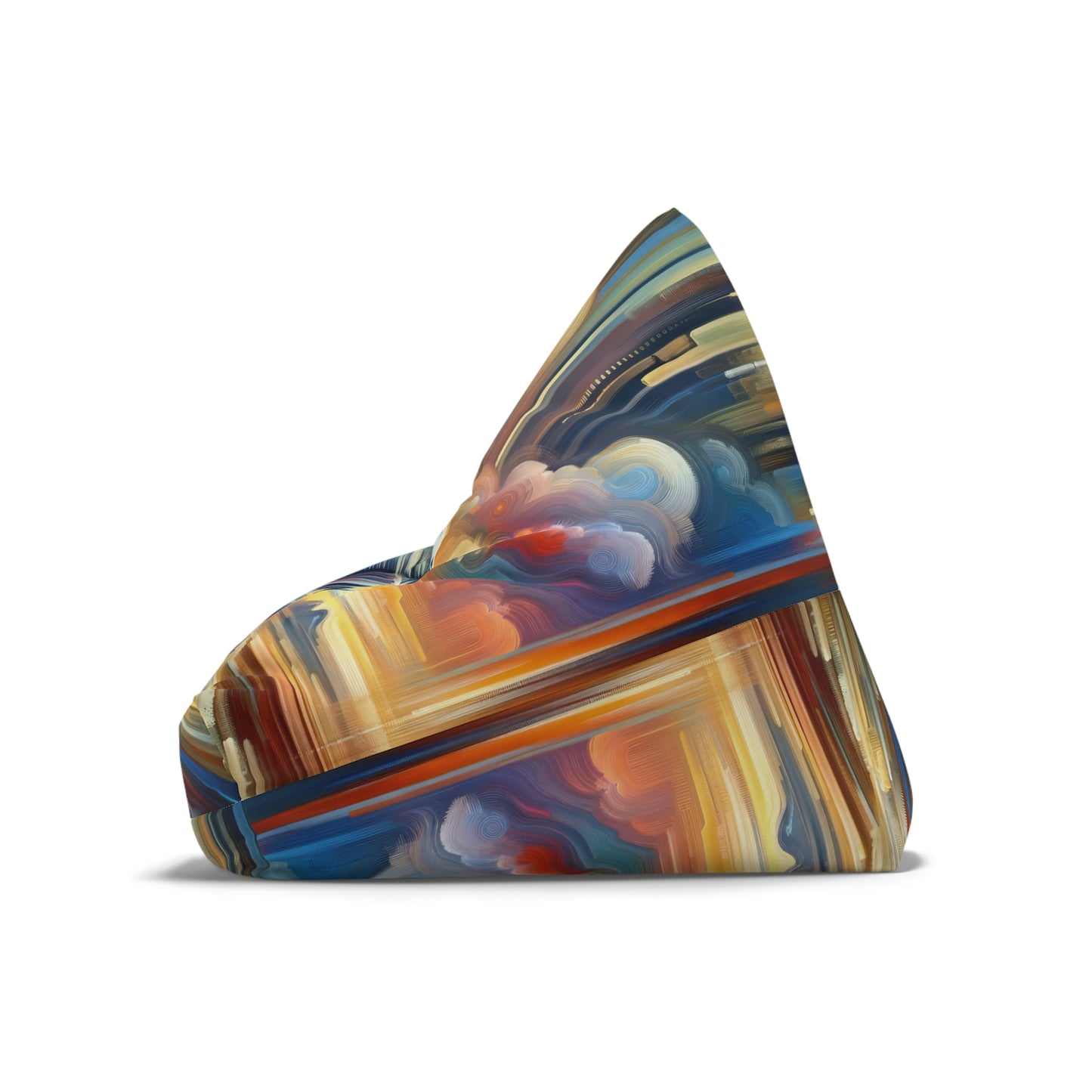 Eternal Digital Meditation Bean Bag Chair Cover