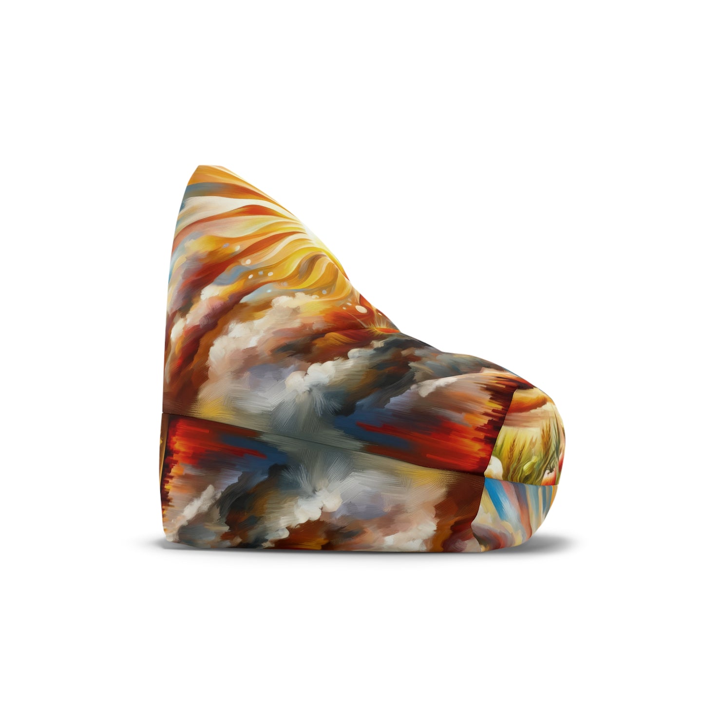 Sunshine Harvest Journey Bean Bag Chair Cover