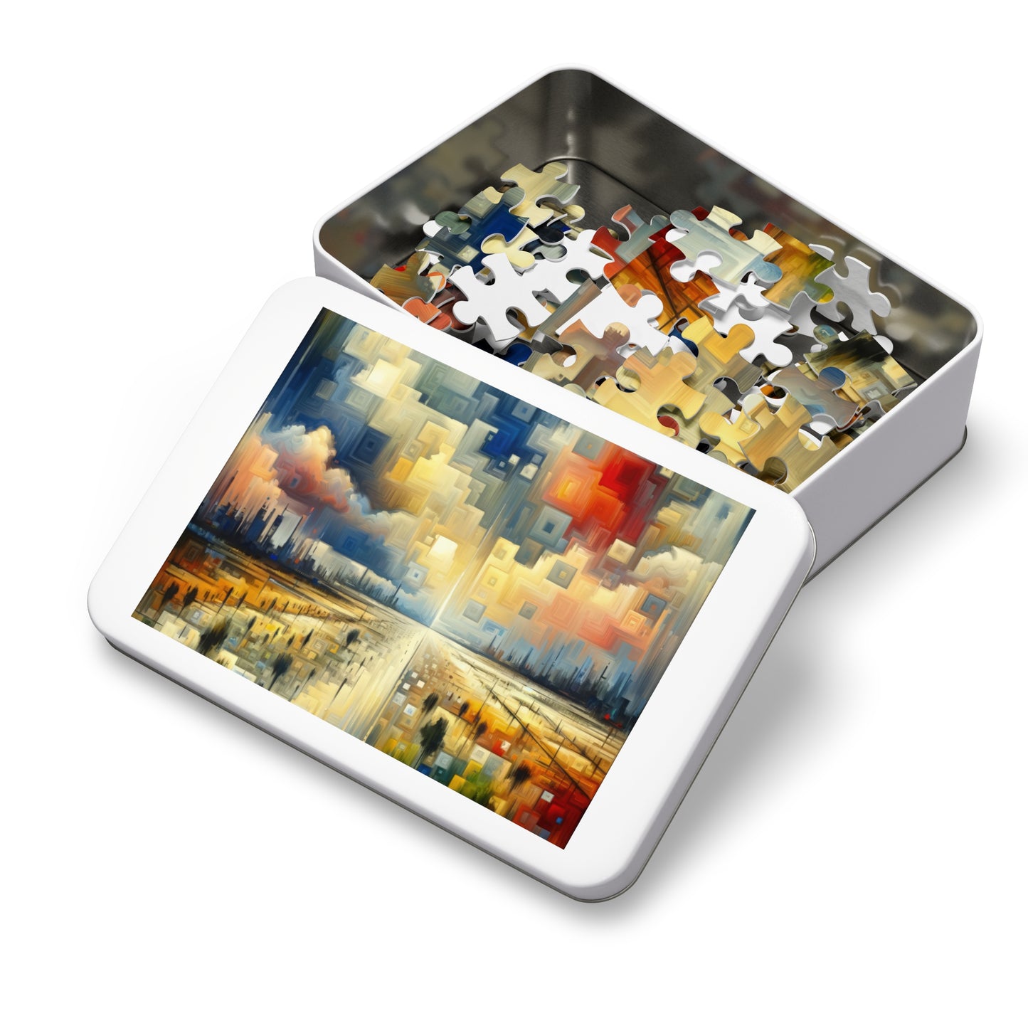 Earnest Gathering Rainwater Jigsaw Puzzle (30, 110, 252, 500,1000-Piece)