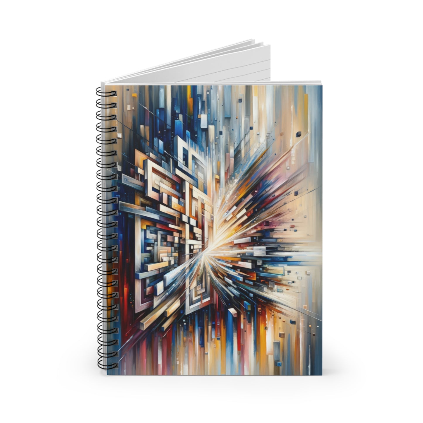 Pieces Unifying Focus Spiral Notebook - Ruled Line