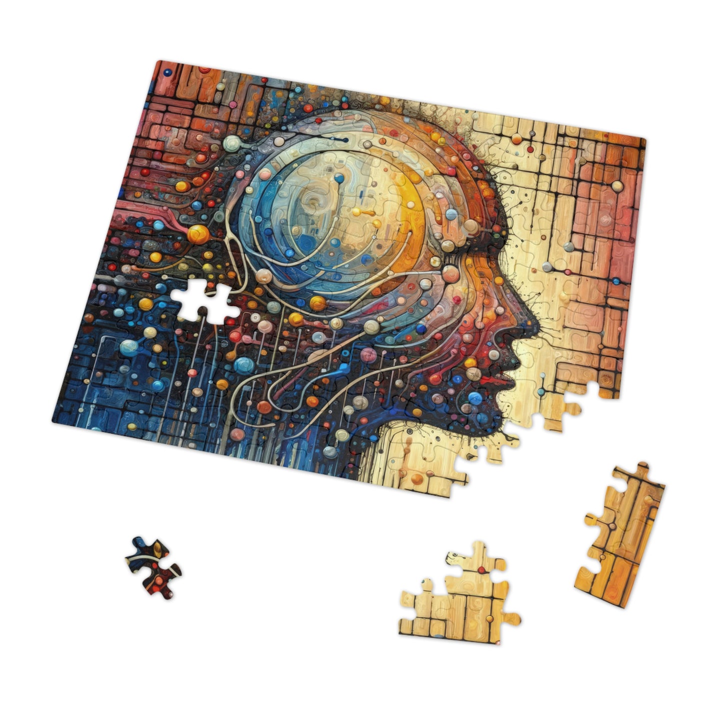 Empathy Unity Interaction Jigsaw Puzzle (30, 110, 252, 500,1000-Piece)