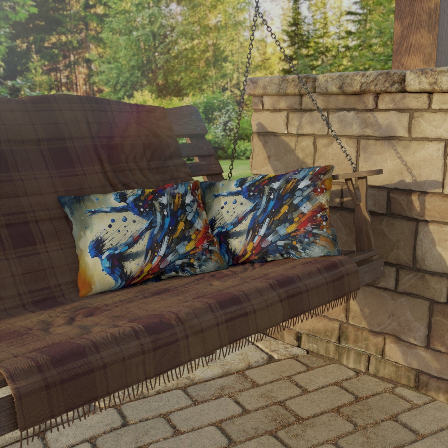 Empowering Mastery Cascade Outdoor Pillows
