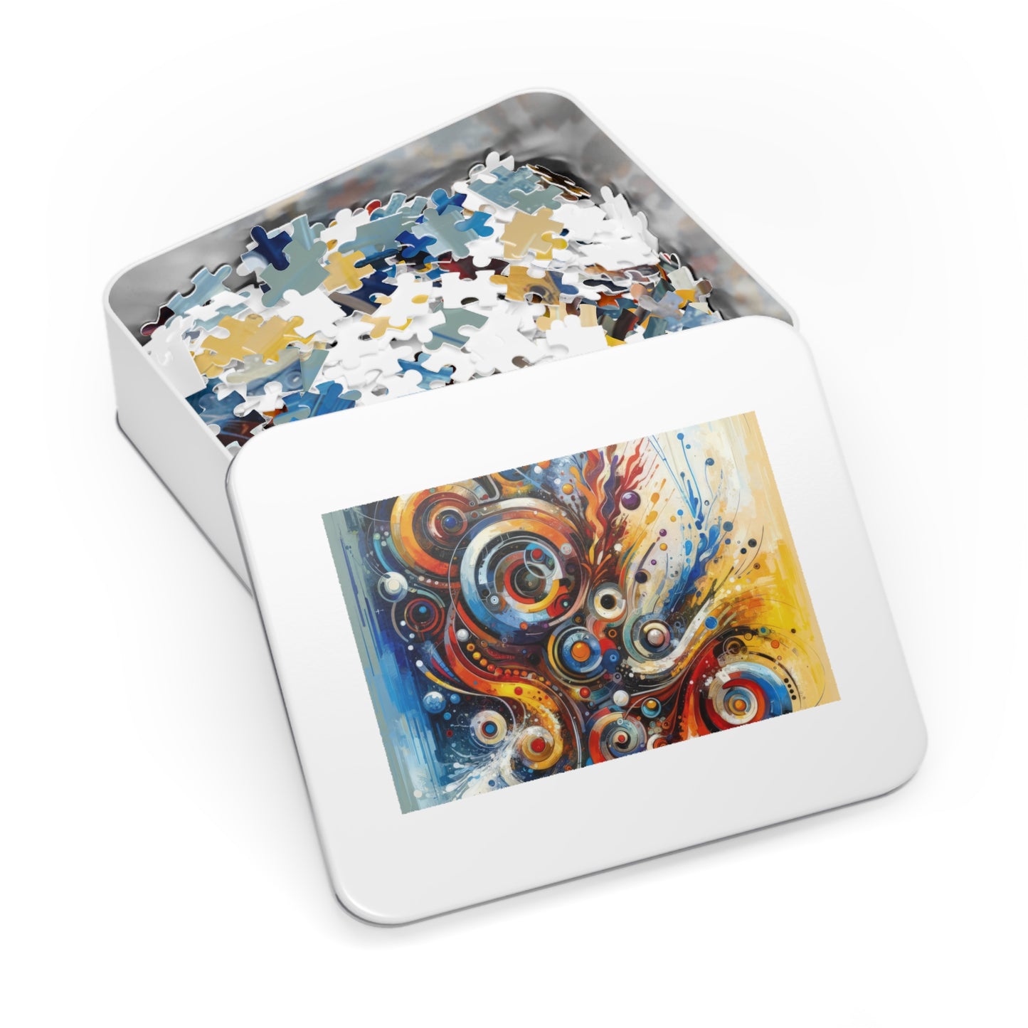 Harmonic Abstract Synergy Jigsaw Puzzle (30, 110, 252, 500,1000-Piece)