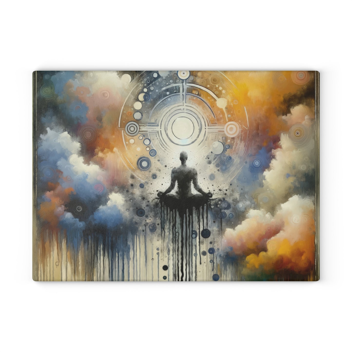 Mindful Transformation Profundity Glass Cutting Board