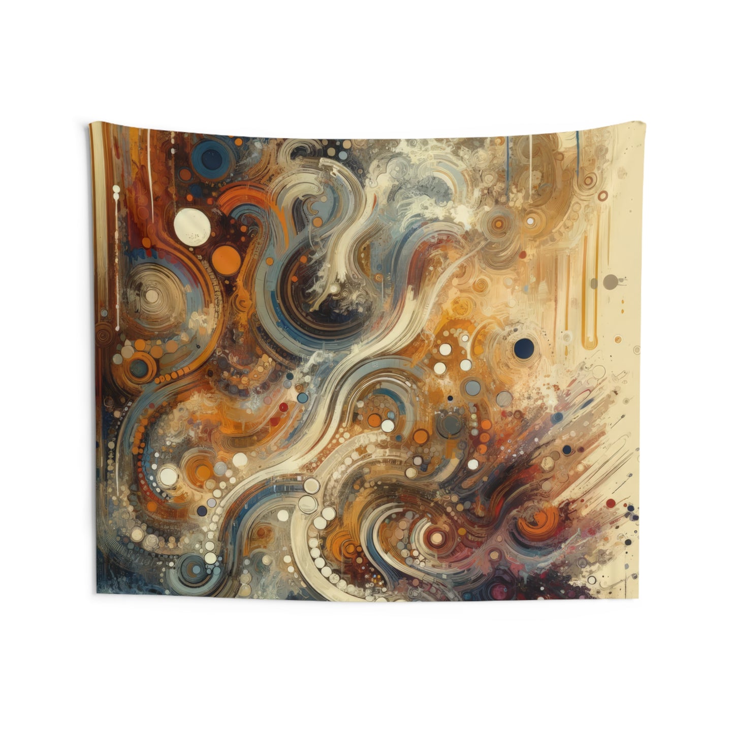Dynamic Cultural Mosaic Indoor Wall Tapestries