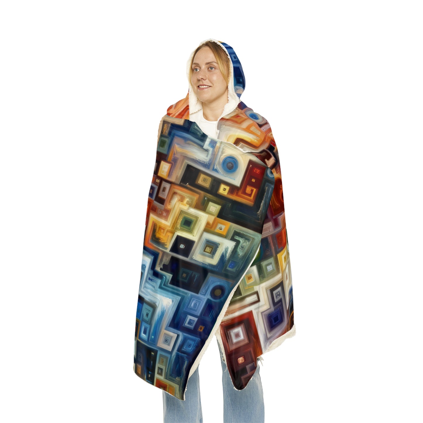 Essence Kaleidoscope Tapestry Snuggle Blanket