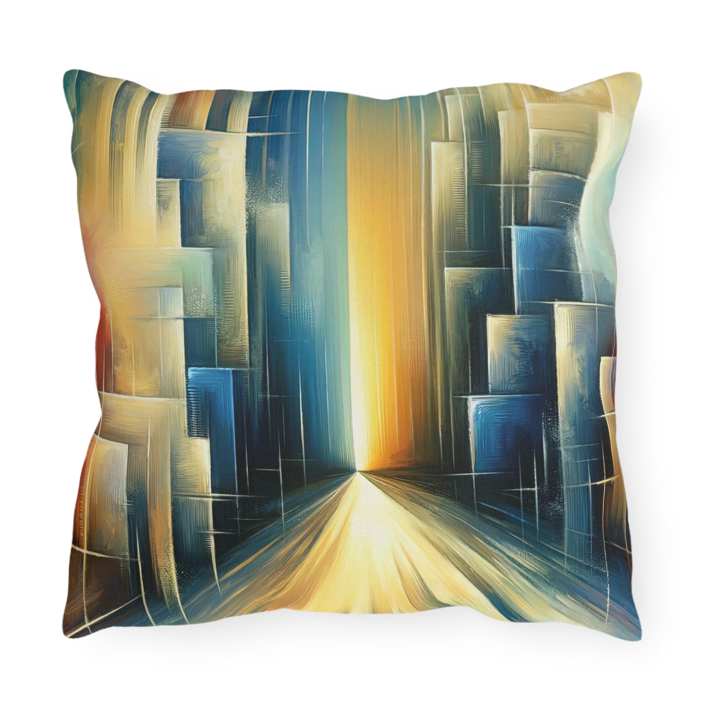 Echoes Dissolving Light Outdoor Pillows