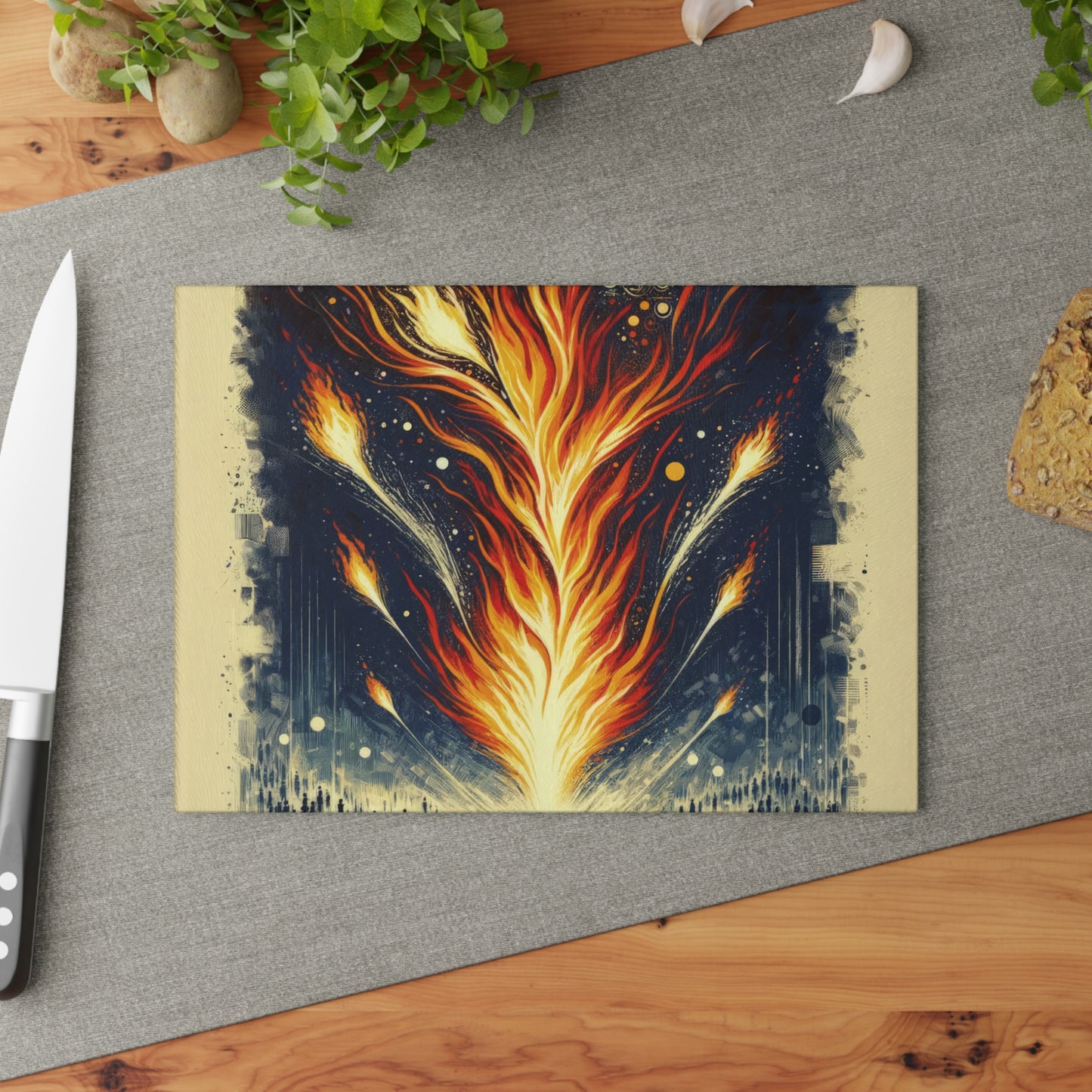 Ignition Change Catalyst Glass Cutting Board