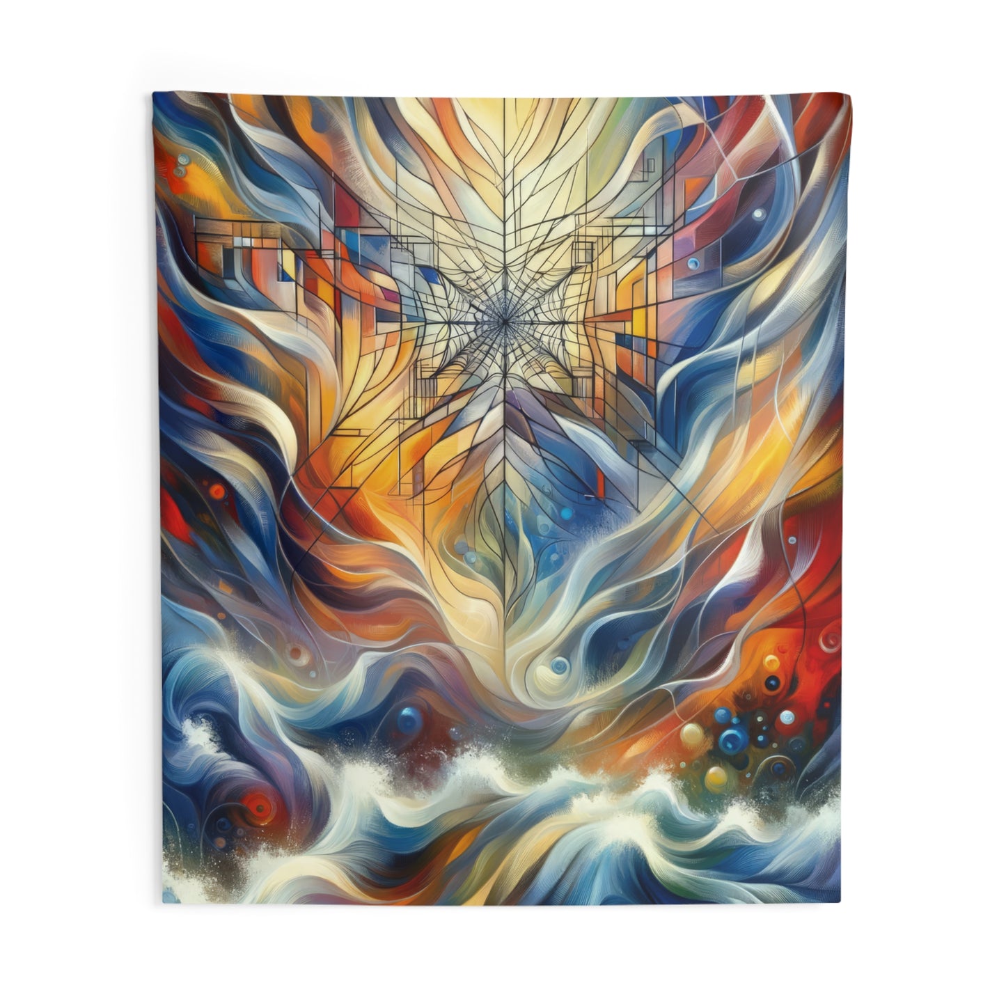 Weaving Renewal Web Indoor Wall Tapestries