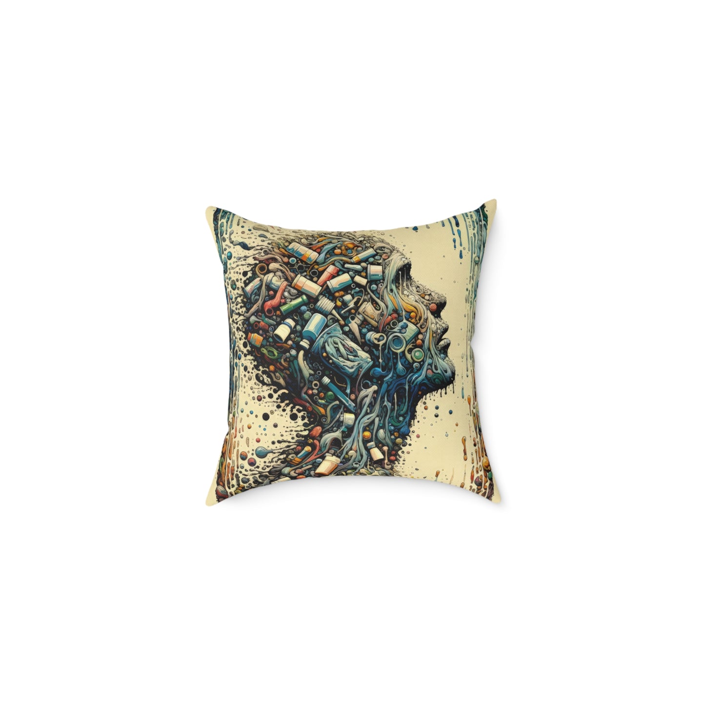 Rethinking Consumption Transformation Spun Polyester Pillow