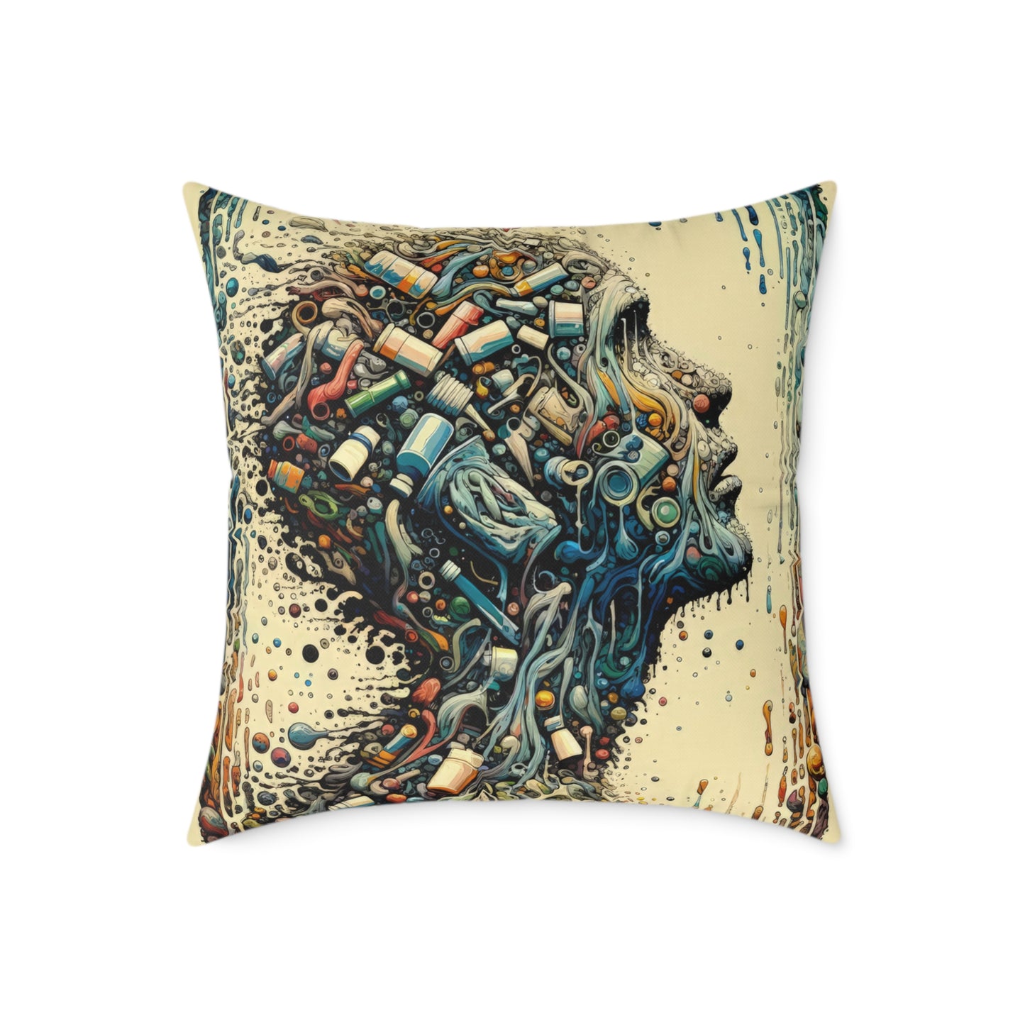 Rethinking Consumption Transformation Spun Polyester Pillow