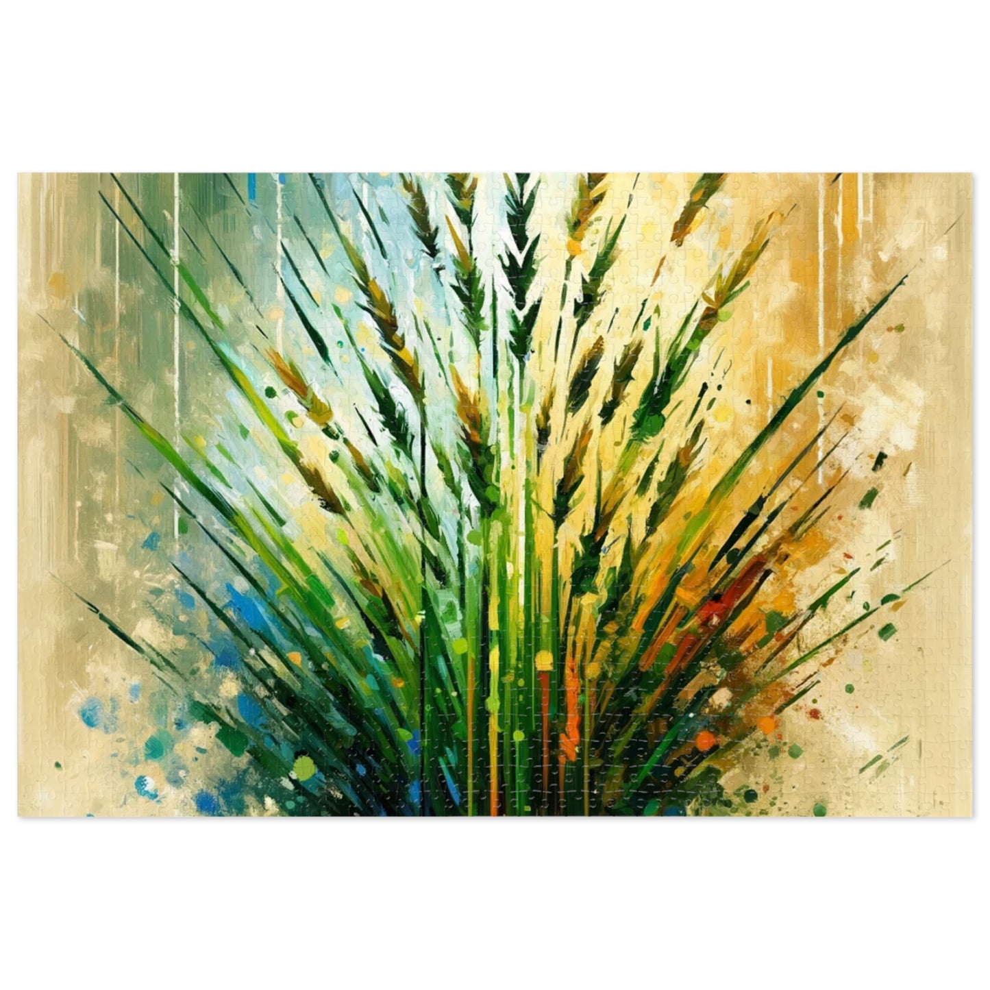 Grass Testament Change Jigsaw Puzzle (30, 110, 252, 500,1000-Piece)