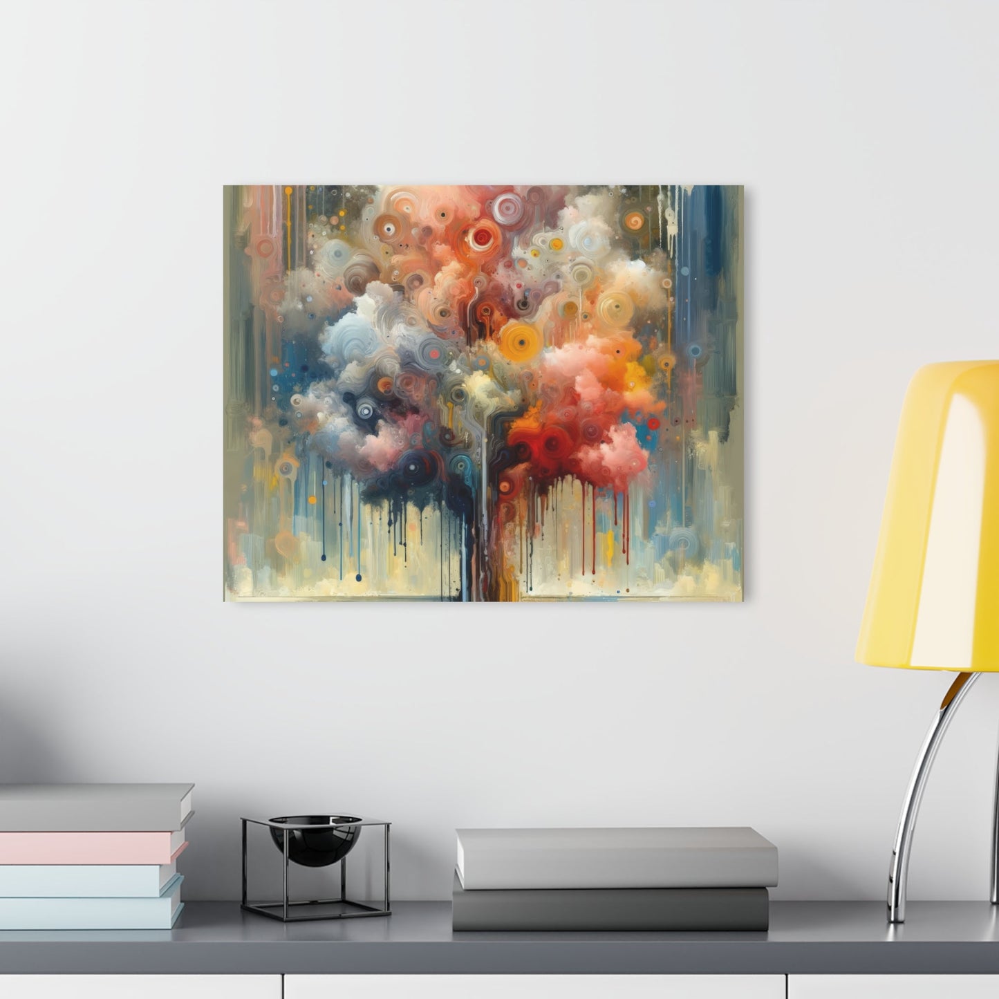 Abstract Beliefs Reflection Acrylic Prints (French Cleat Hanging) - ATUH.ART