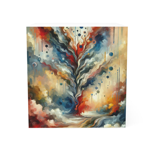 Abstract Forgiveness Offering Note Cube - ATUH.ART