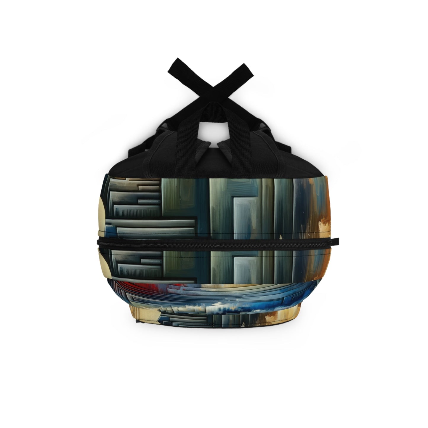 Abstract Geometric Boundaries Backpack - ATUH.ART