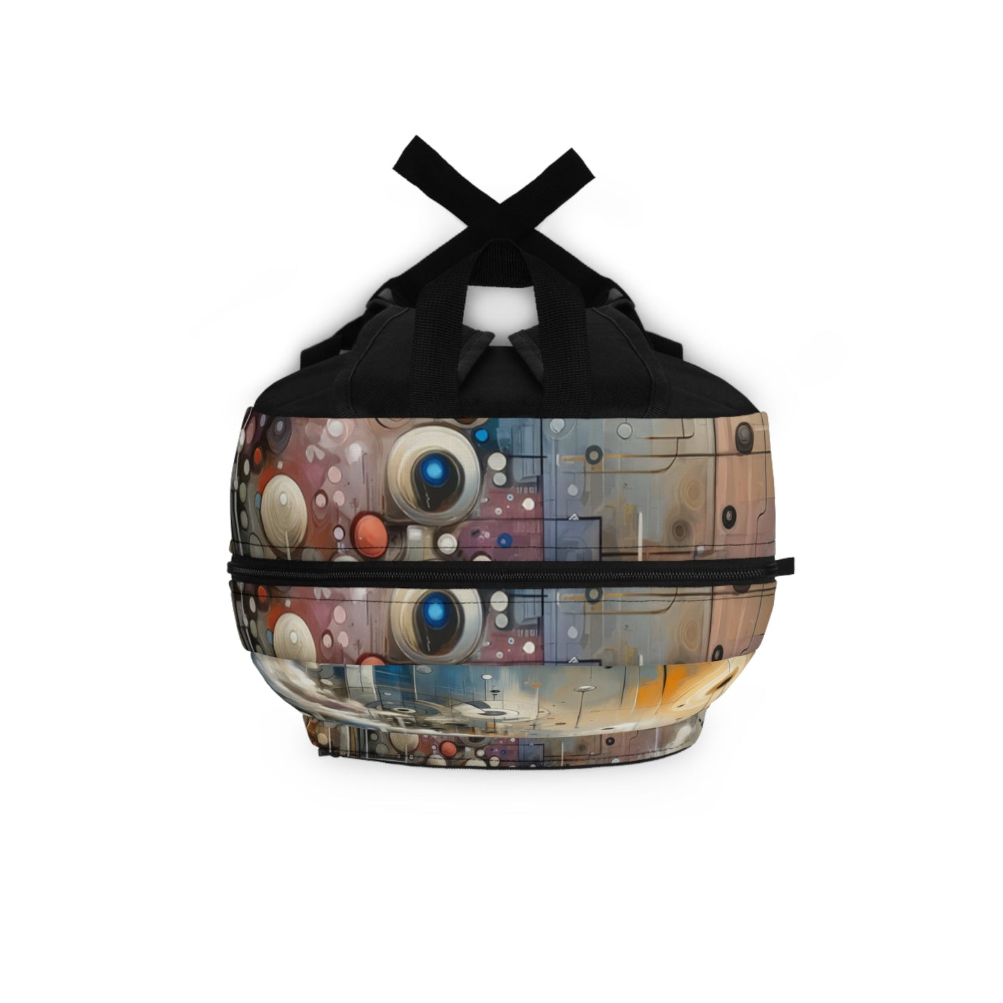 Abstract Mechanical Harmony Backpack - ATUH.ART